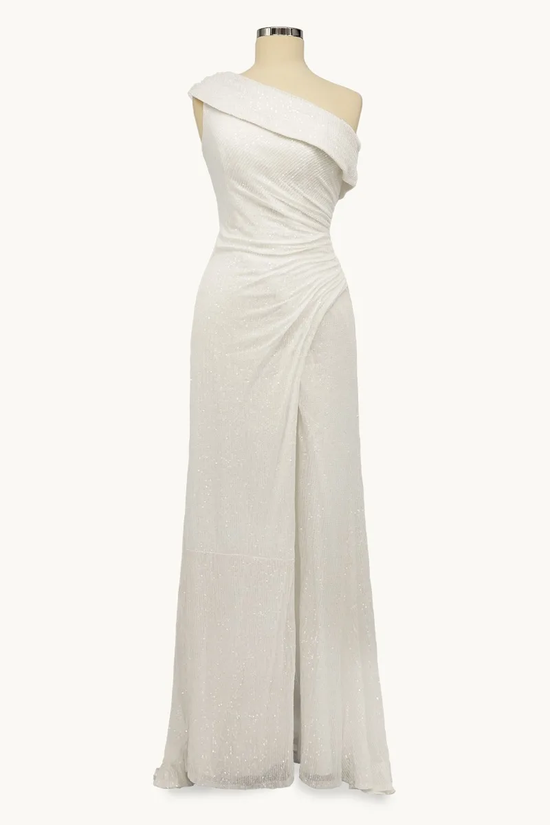 Ladivine Collective T806 Dress — WHITE
