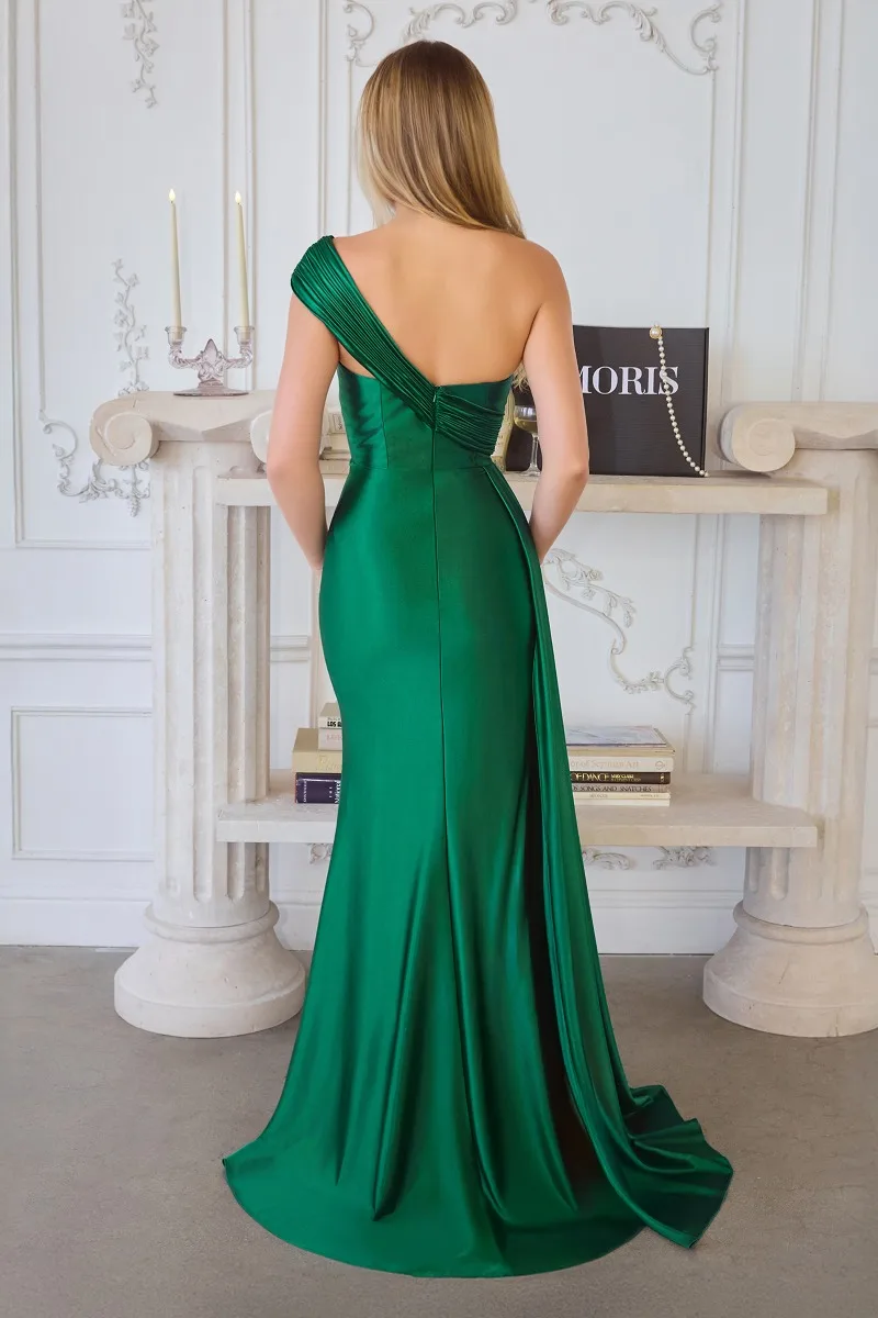 AMORIS T817 Dress — EMERALD