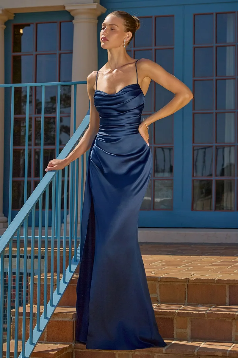 AMORIS T826 Dress — NAVY