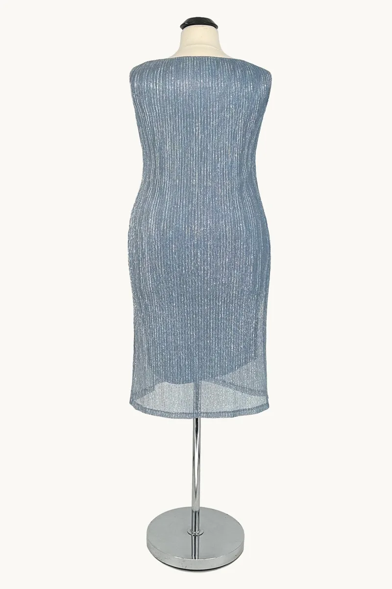 AMORIS T9001 Dress — P BLUE