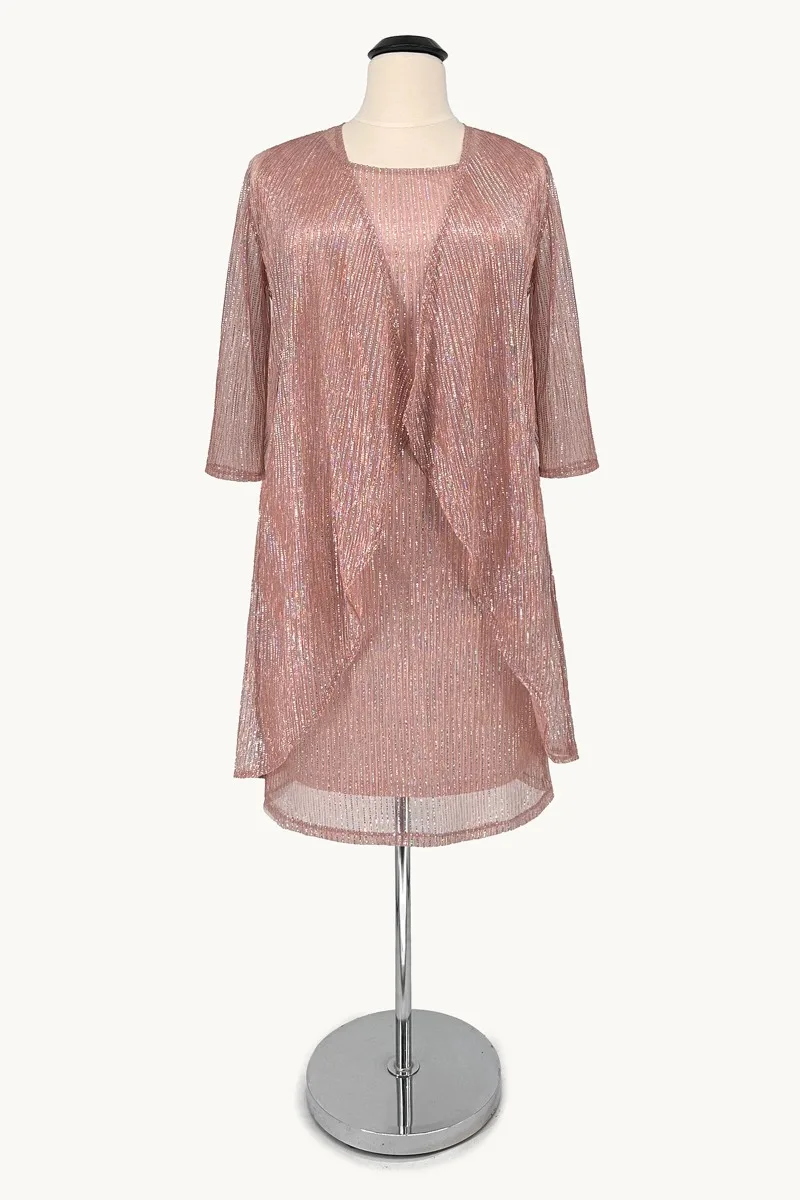 AMORIS T9001 Dress — P ROSE GOLD