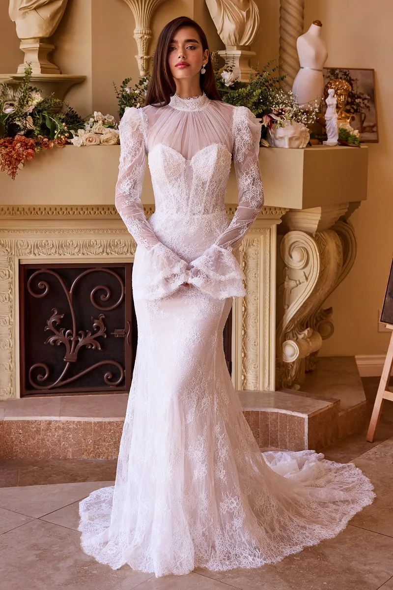 Andrea & Leo WL042 Dress — OFF WHITE NUDE