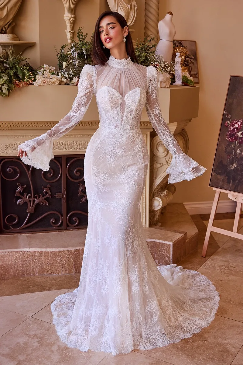 Andrea & Leo WL042 Dress — OFF WHITE NUDE