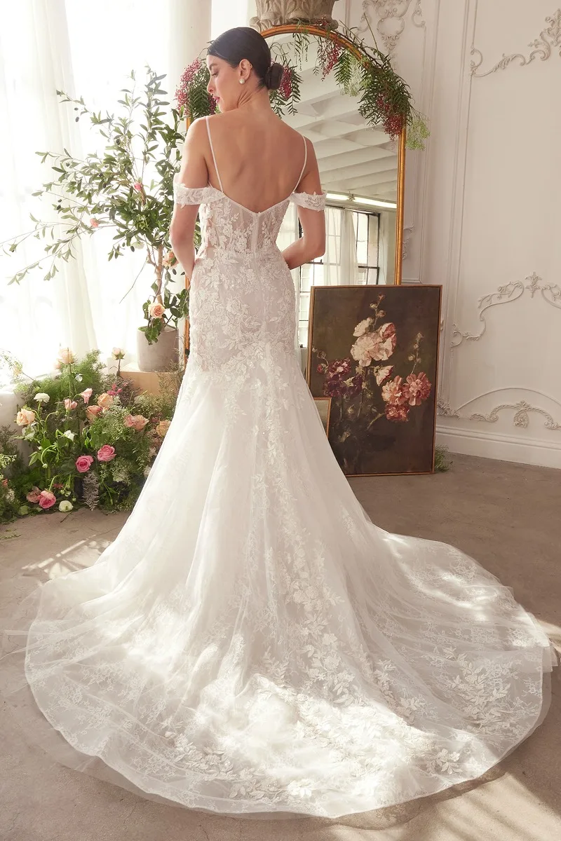 Andrea & Leo WL051 Dress — OFF WHITE BACK2