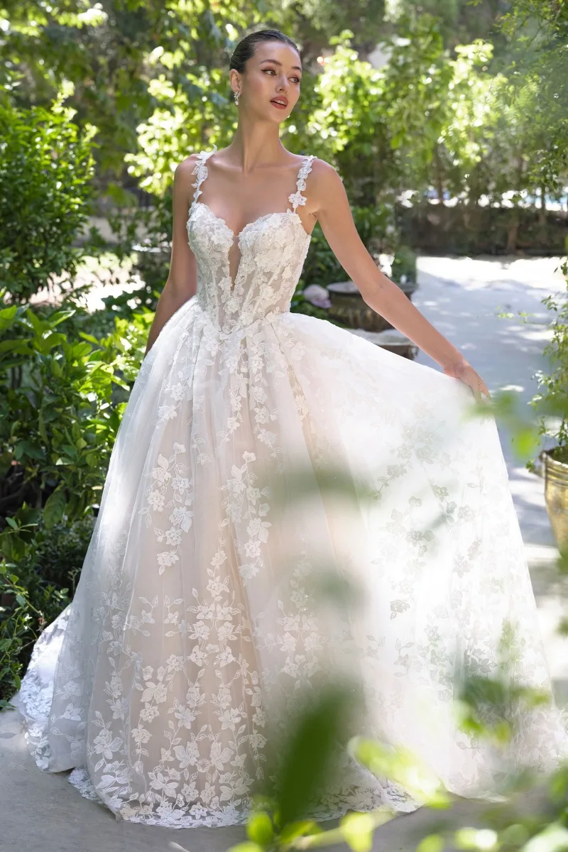 Andrea & Leo WL058 Dress — OFF WHITE NUDE