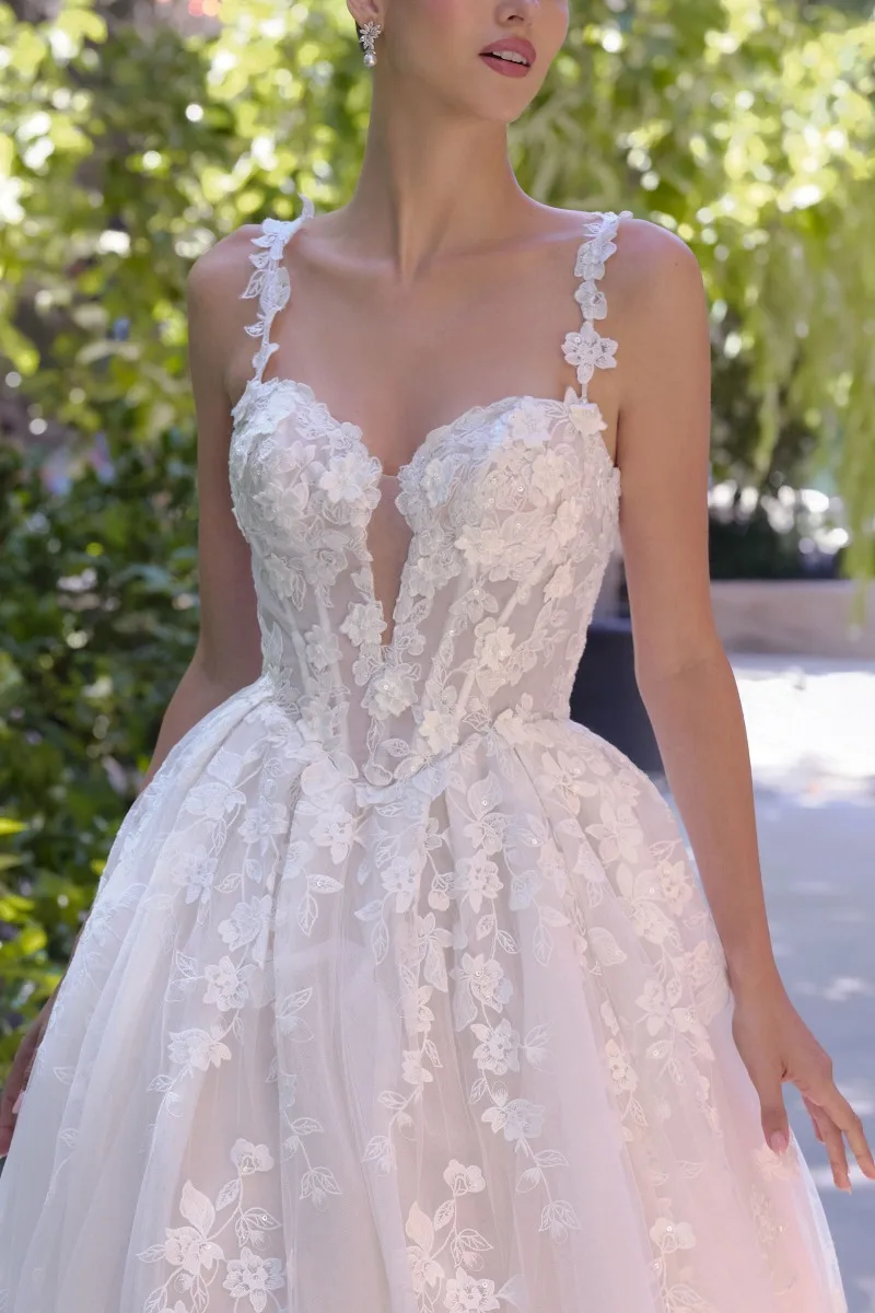 Andrea & Leo WL058 Dress — OFF WHITE NUDE