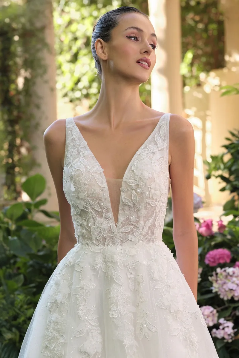 Andrea & Leo WL064 Dress — OFF WHITE