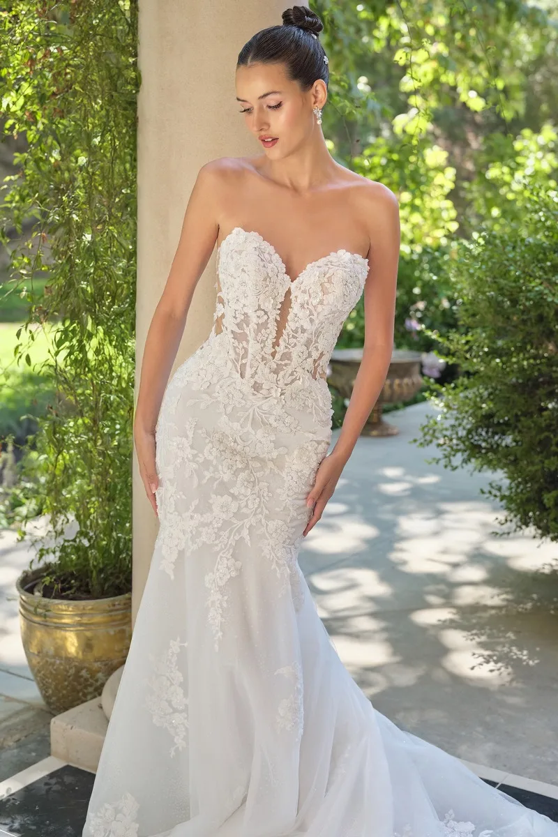 Andrea & Leo WL065 Dress — OFF WHITE