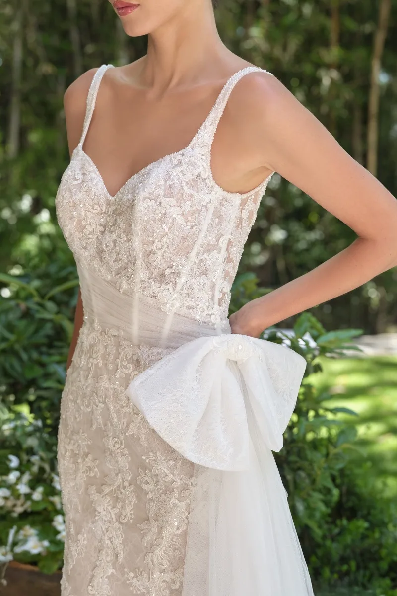 Andrea & Leo WL068 Dress — OFF WHITE NUDE