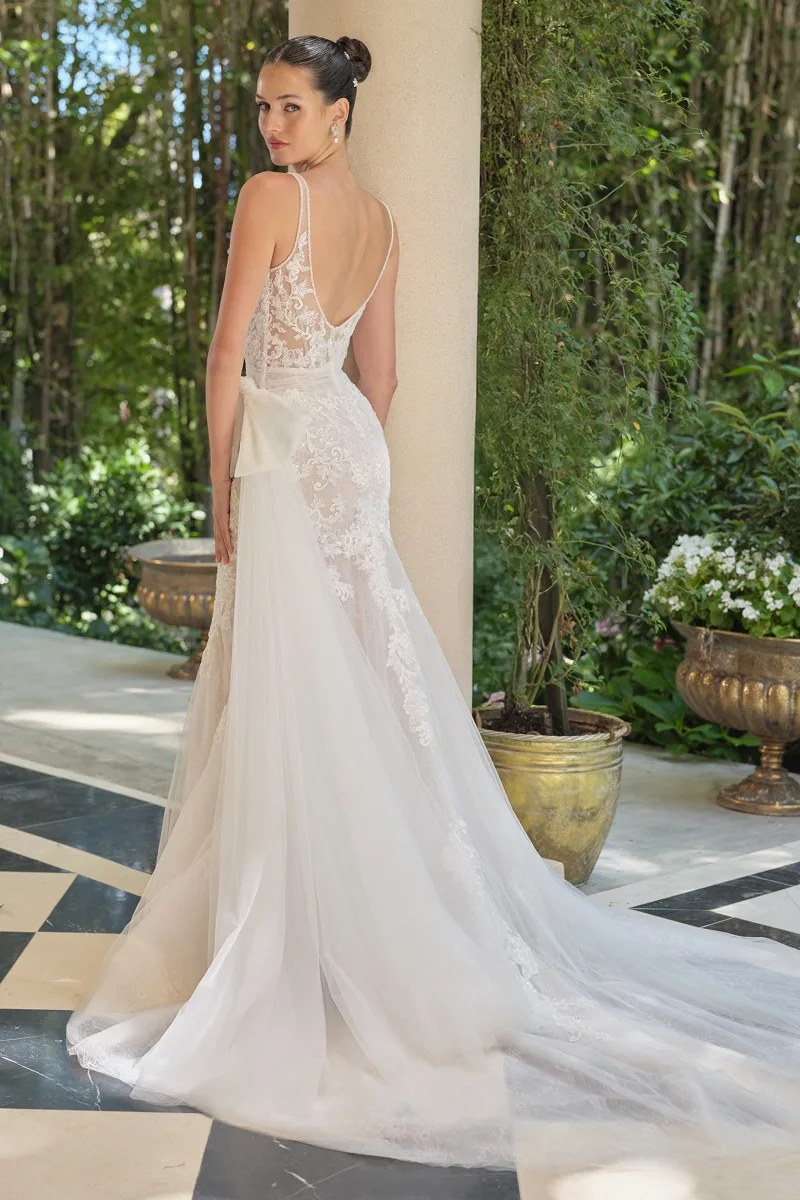 Andrea & Leo WL068 Dress — OFF WHITE NUDE