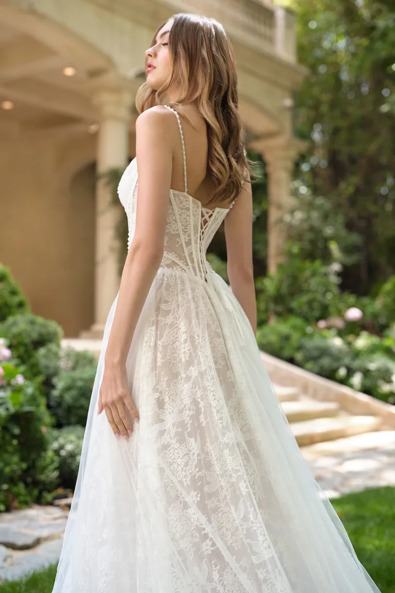 Andrea & Leo WL069 Dress — OFF WHITE NUDE
