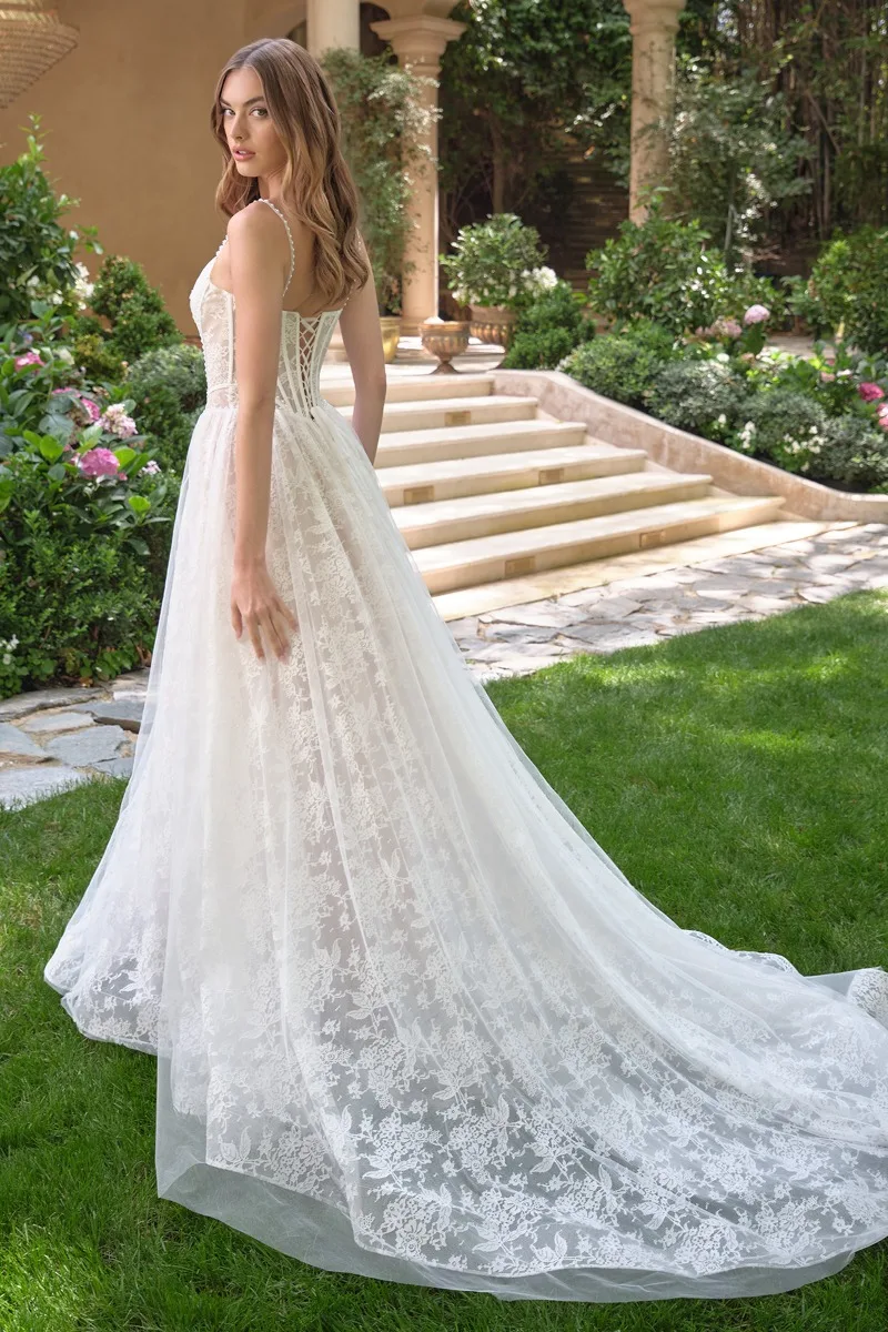 Andrea & Leo WL069 Dress — OFF WHITE NUDE