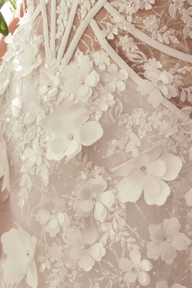 Andrea & Leo WL083 Dress — OFF WHITE