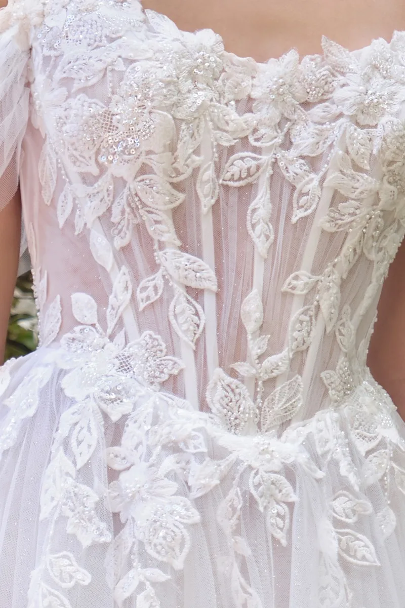 Andrea & Leo WL089 Dress — OFF WHITE