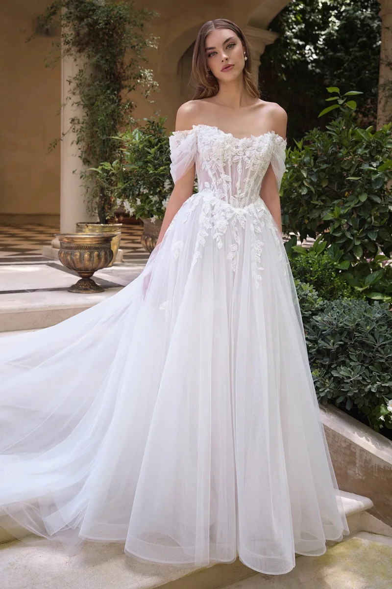 Andrea & Leo WL089 Dress — OFF WHITE