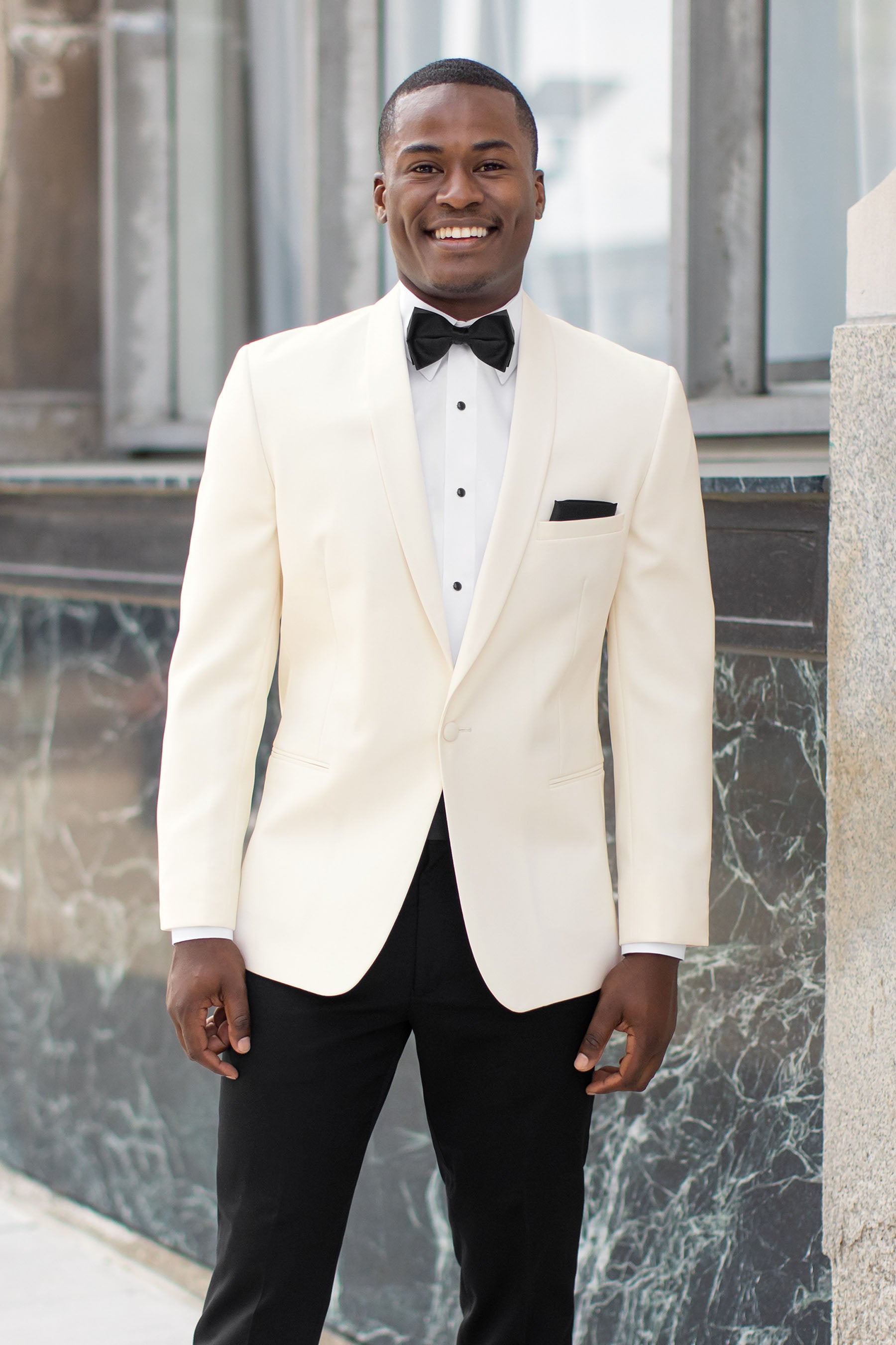 Ivory Classic Dinner Jacket — photo 1