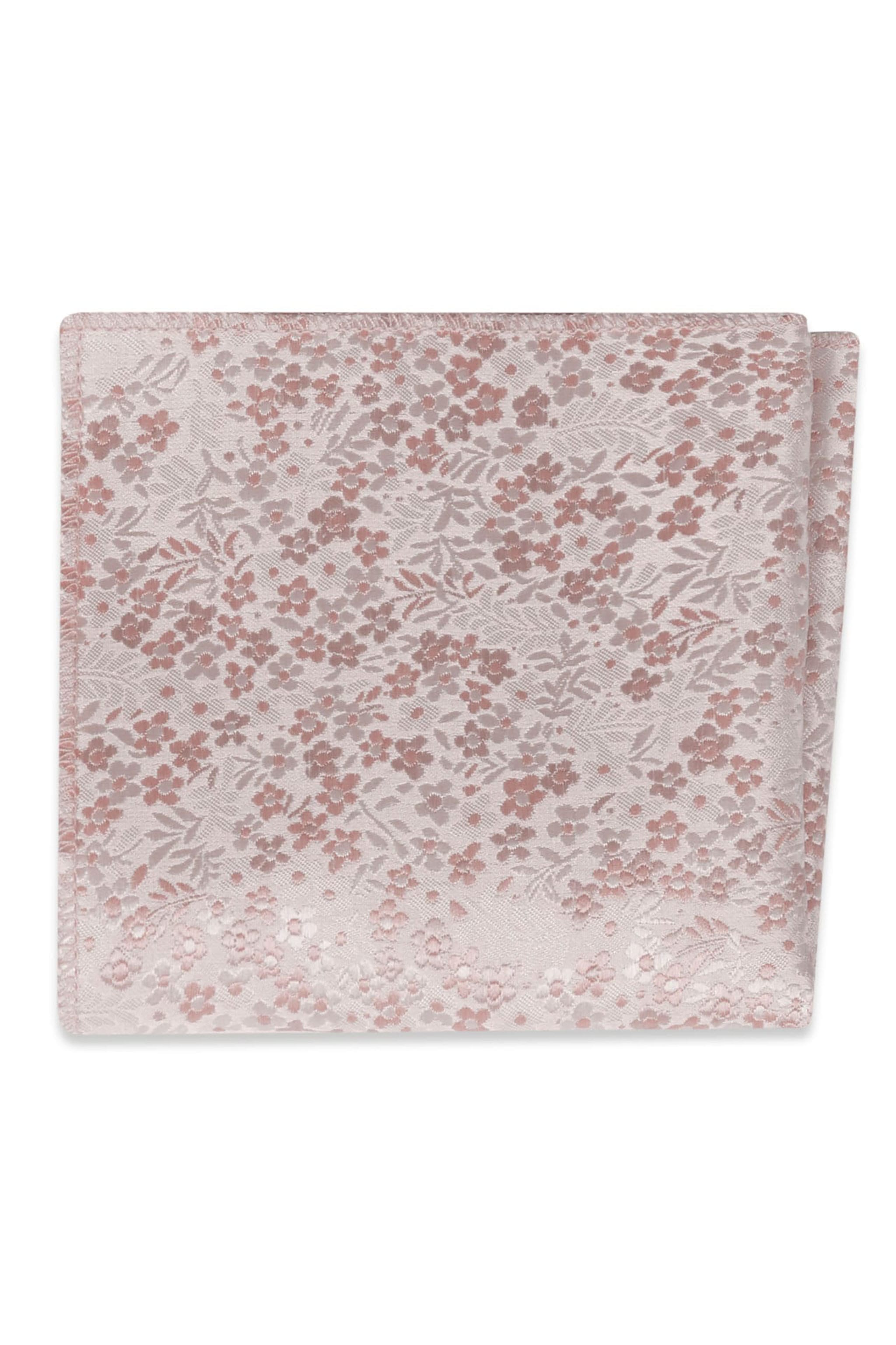 Blush Floral Pocket Square — photo 1