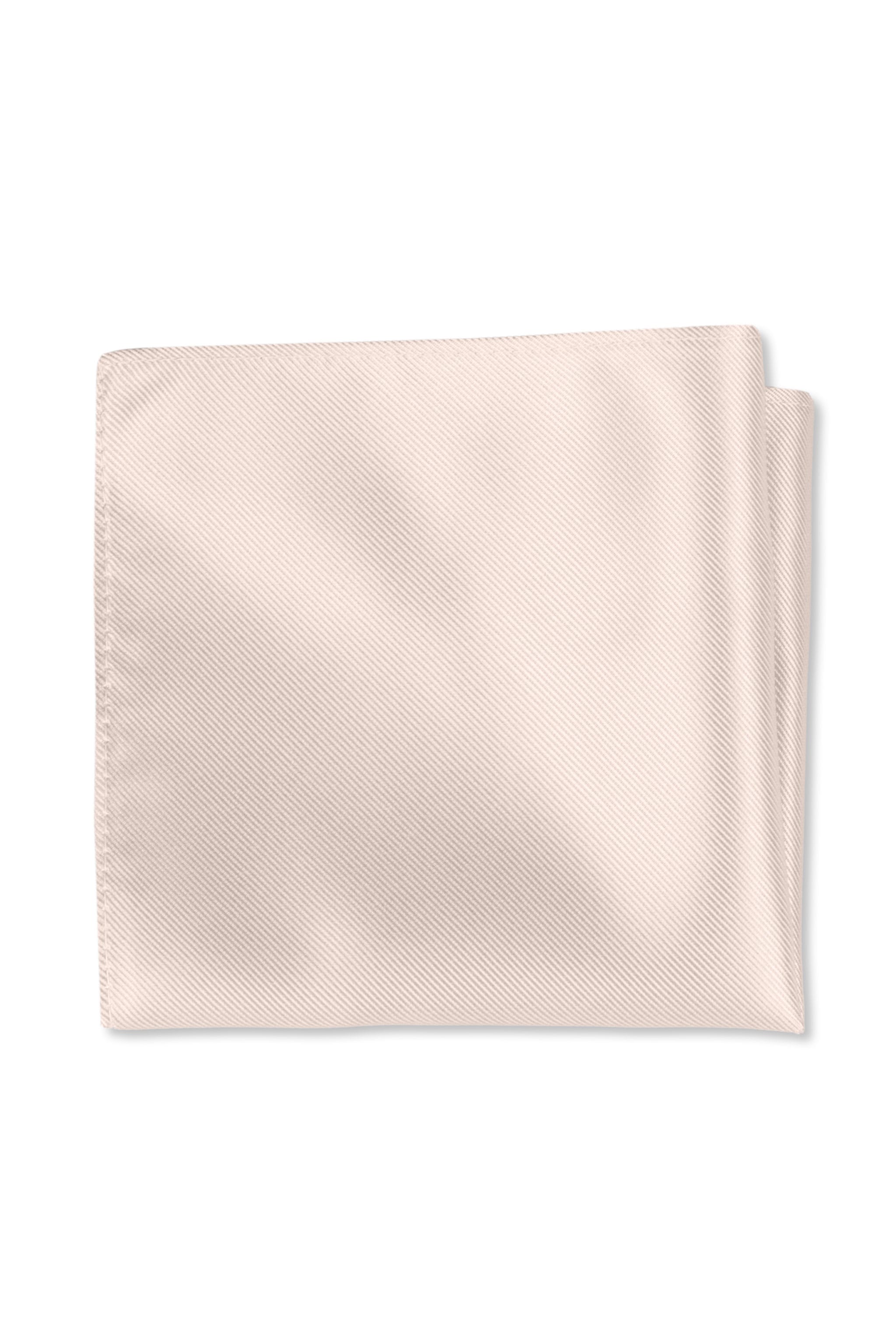 Blushing Pink Solid Pocket Square — photo 1