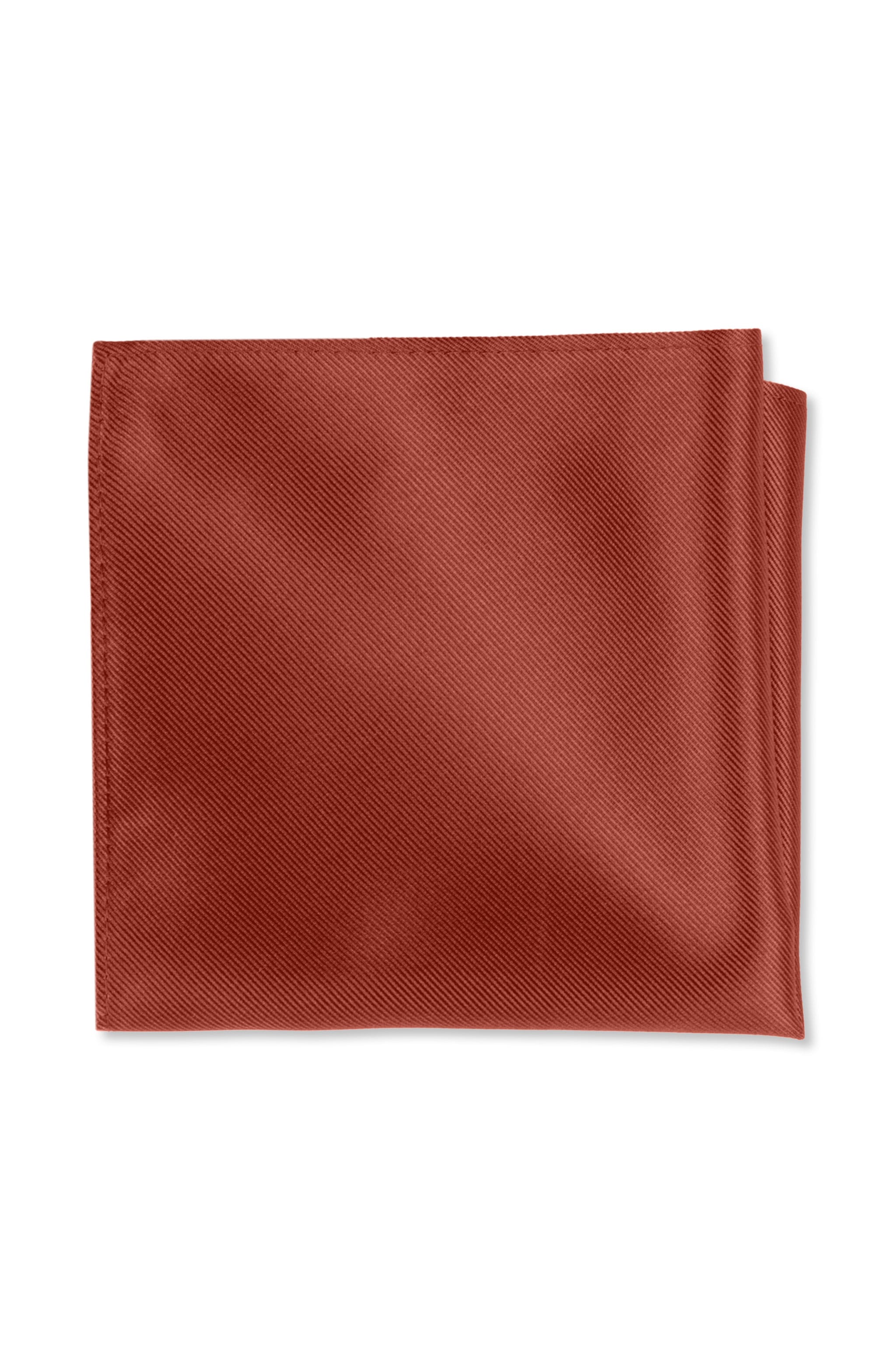 Rust Solid Pocket Square — photo 1