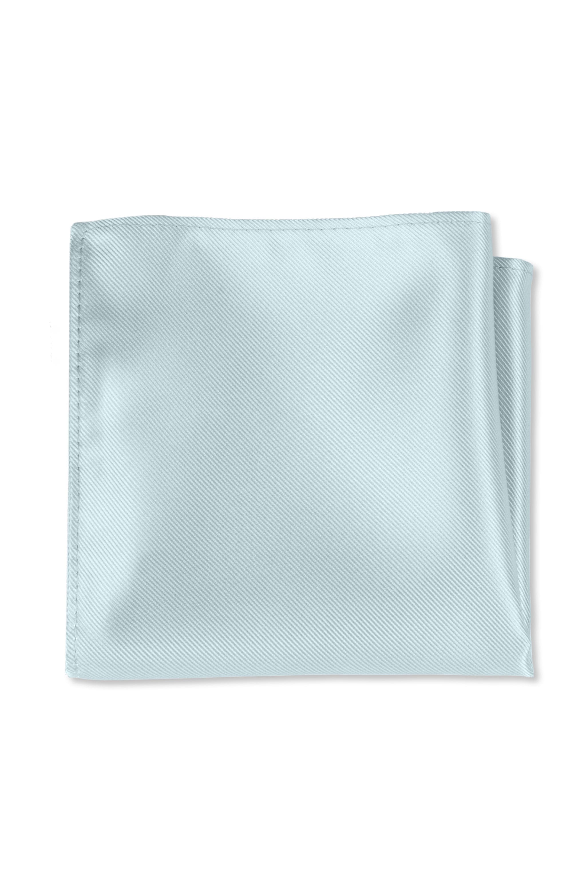 Sky Blue Solid Pocket Square — photo 1