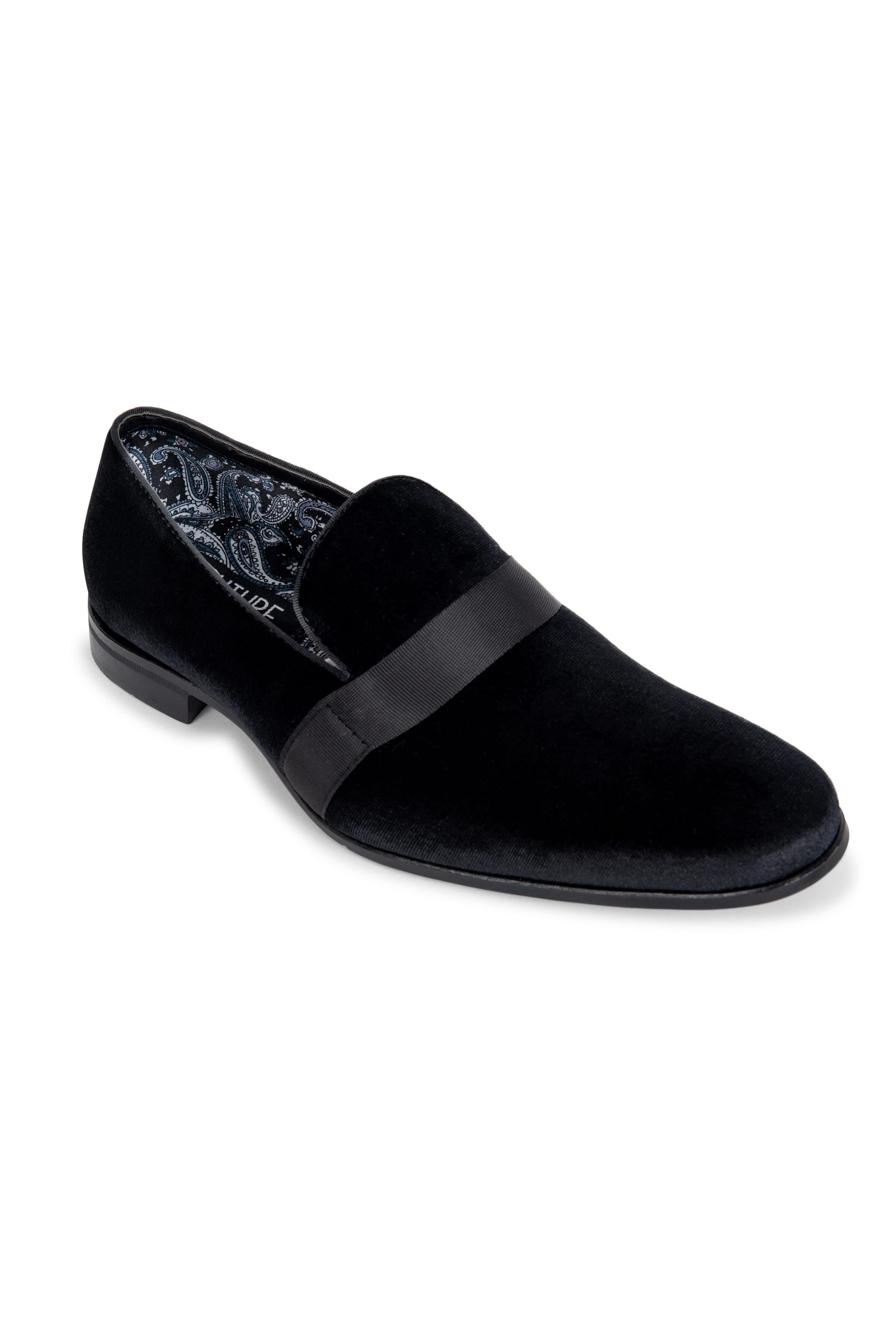 Black Velvet Loafer — photo 1