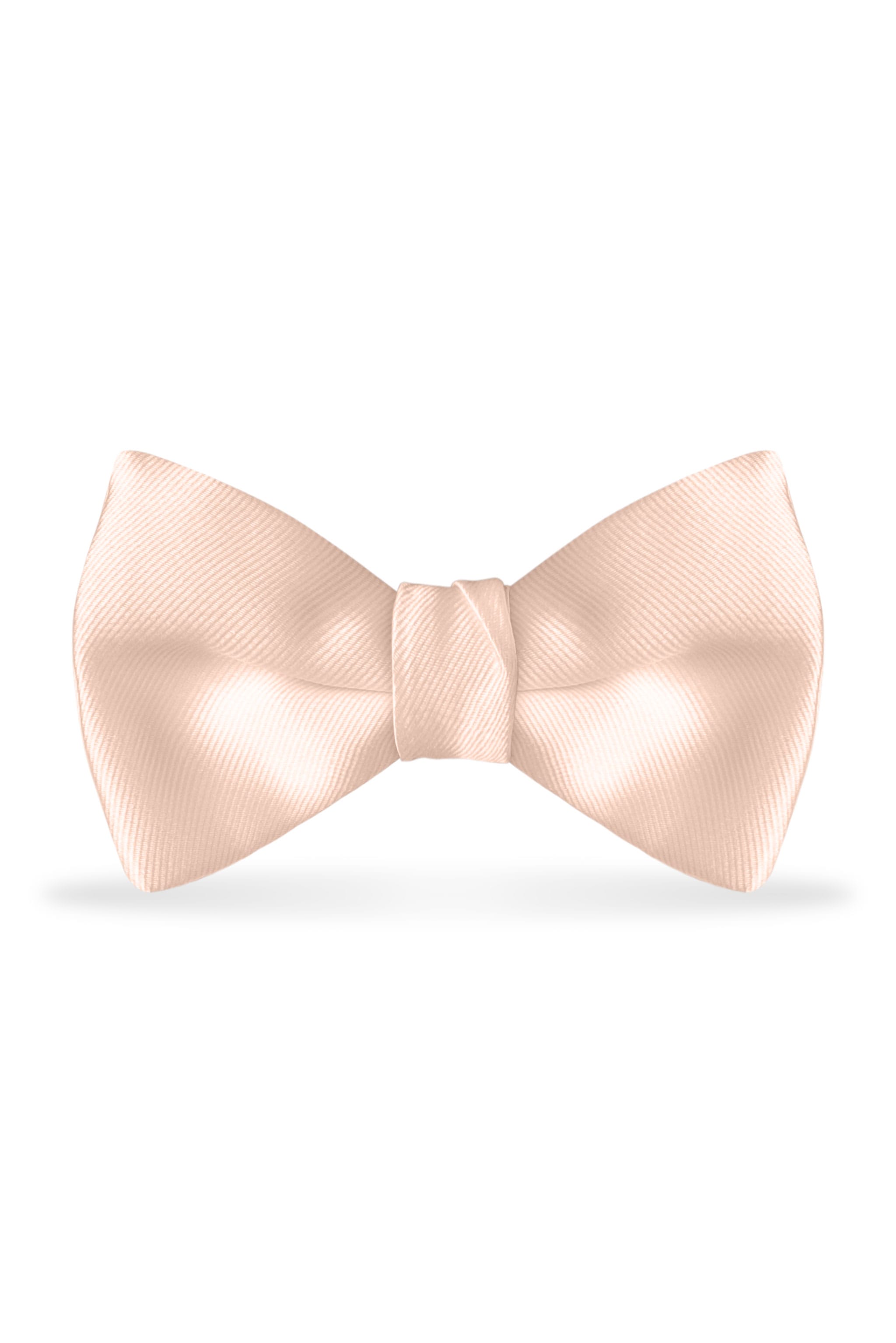 Solid Blush Bow Tie — photo 1