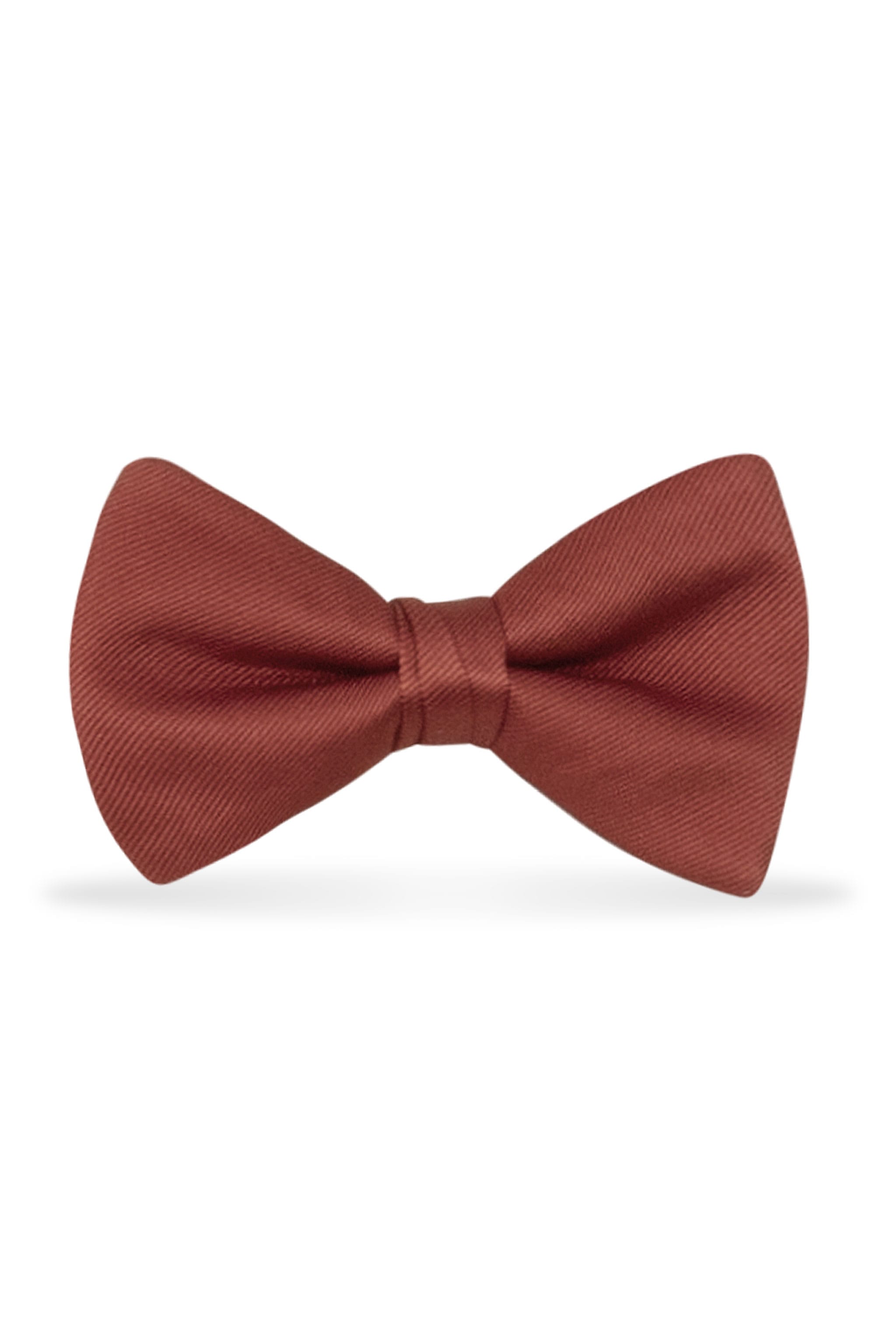 Solid Cinnamon Bow Tie — photo 1