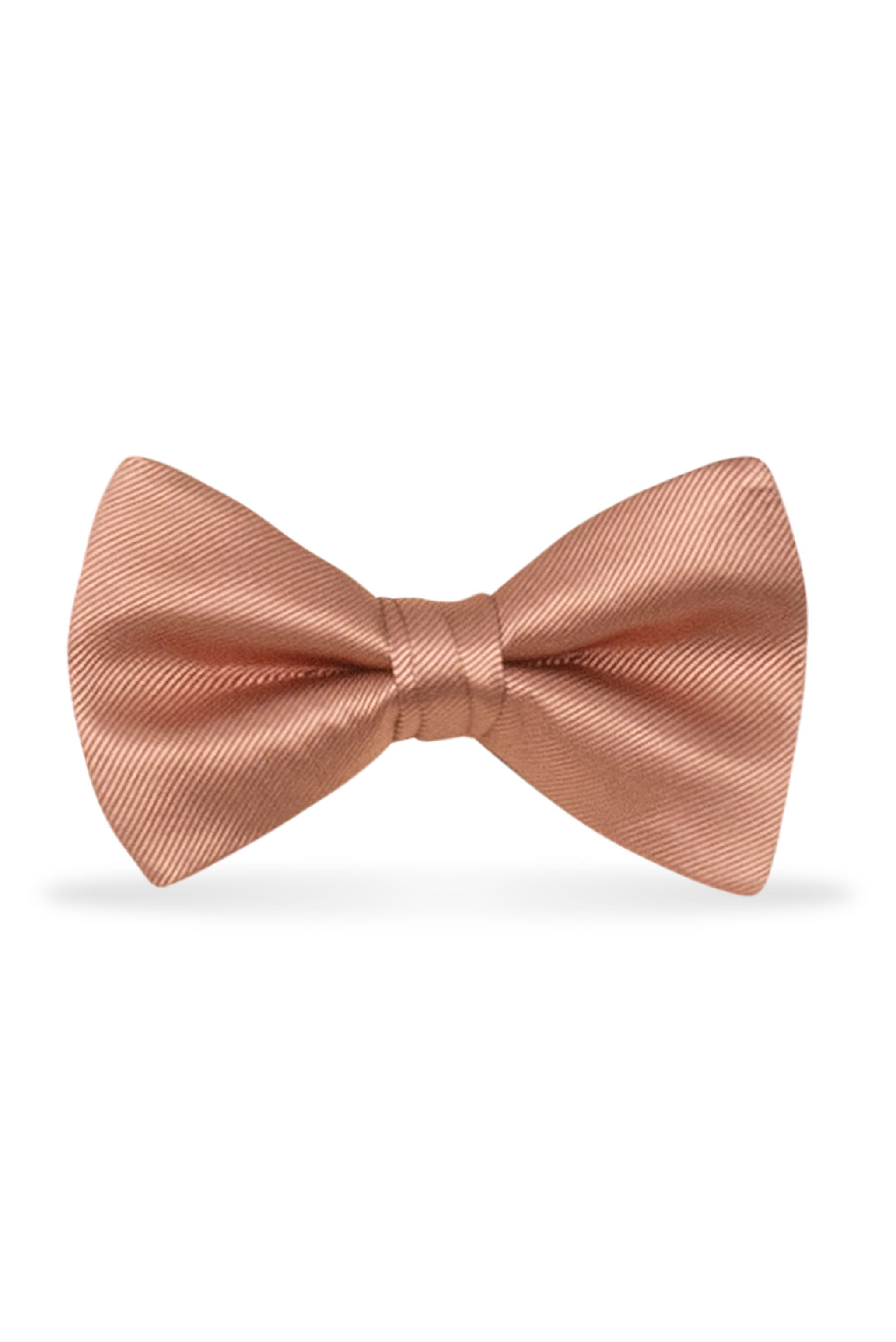 Solid Desert Coral Bow Tie