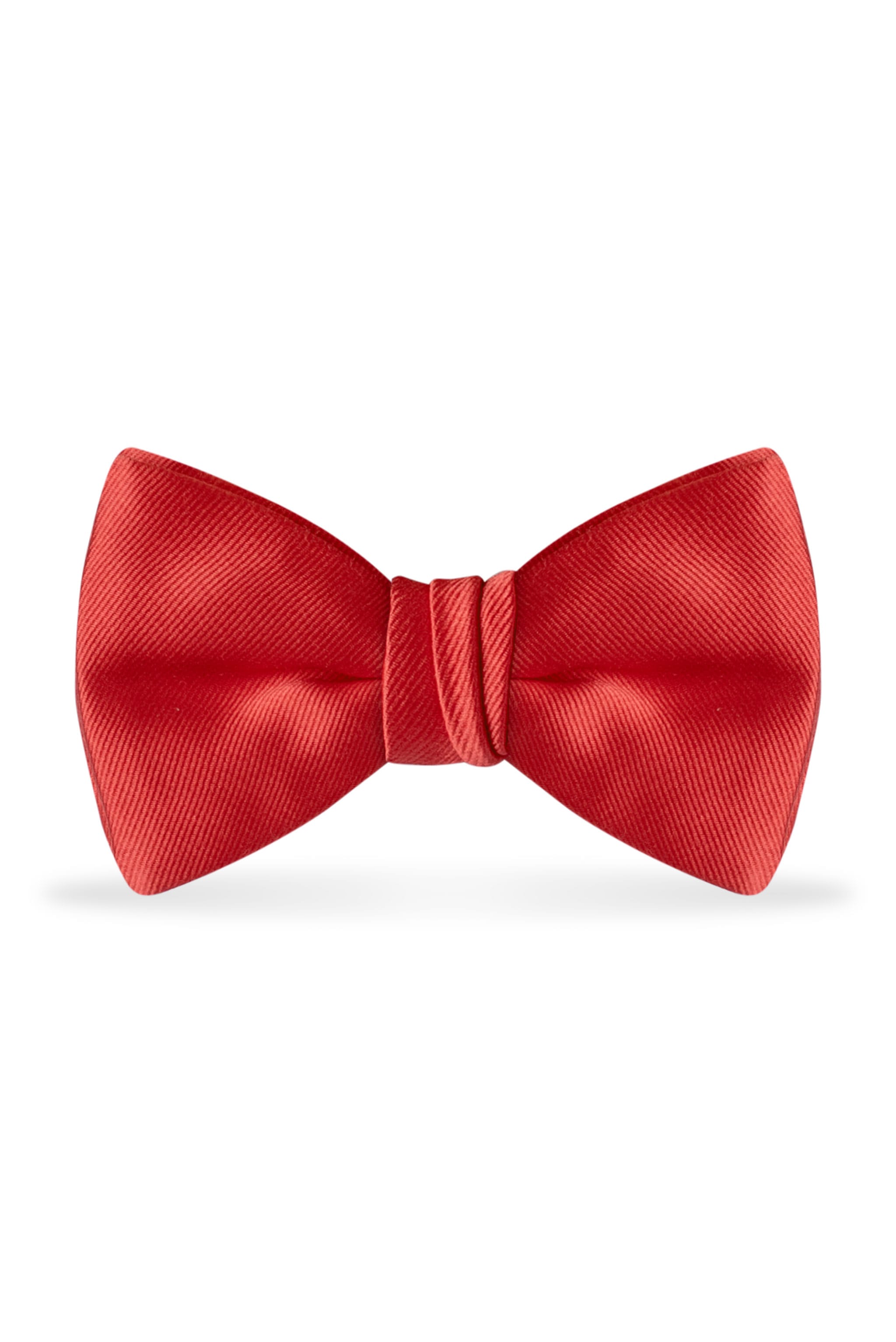 Solid Ferrari Red Bow Tie