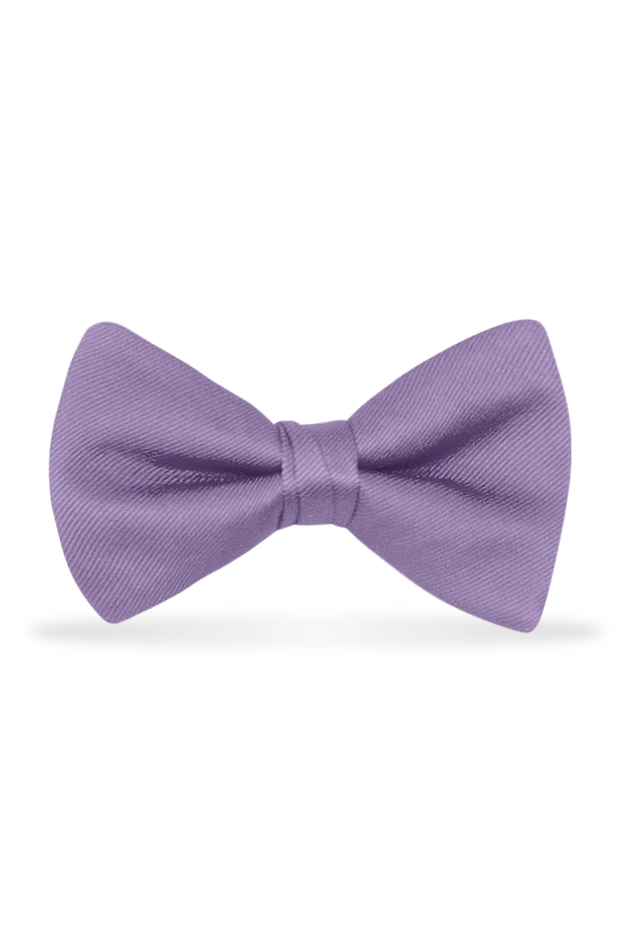 Solid Lavender Bow Tie
