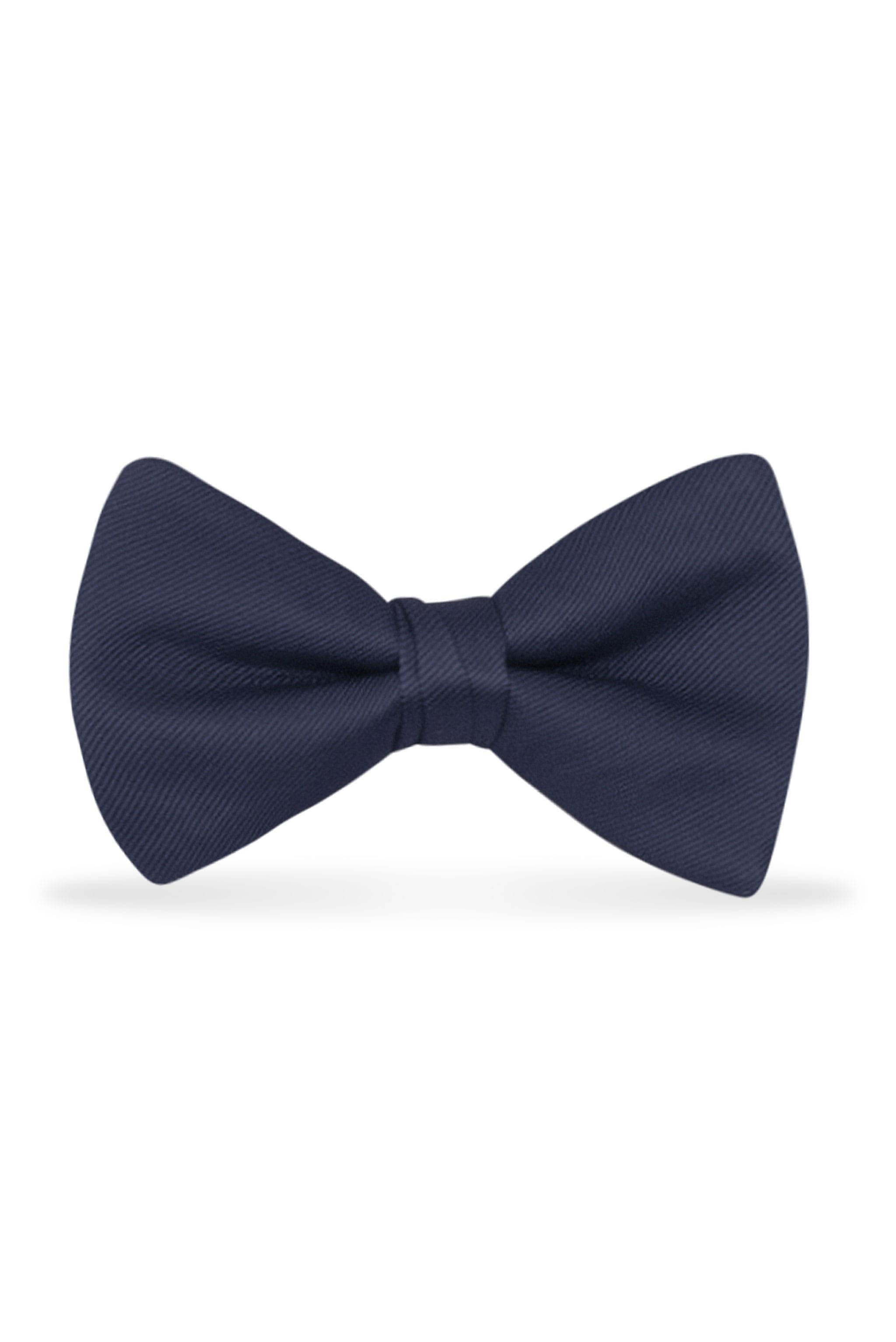Solid Marine Bow Tie