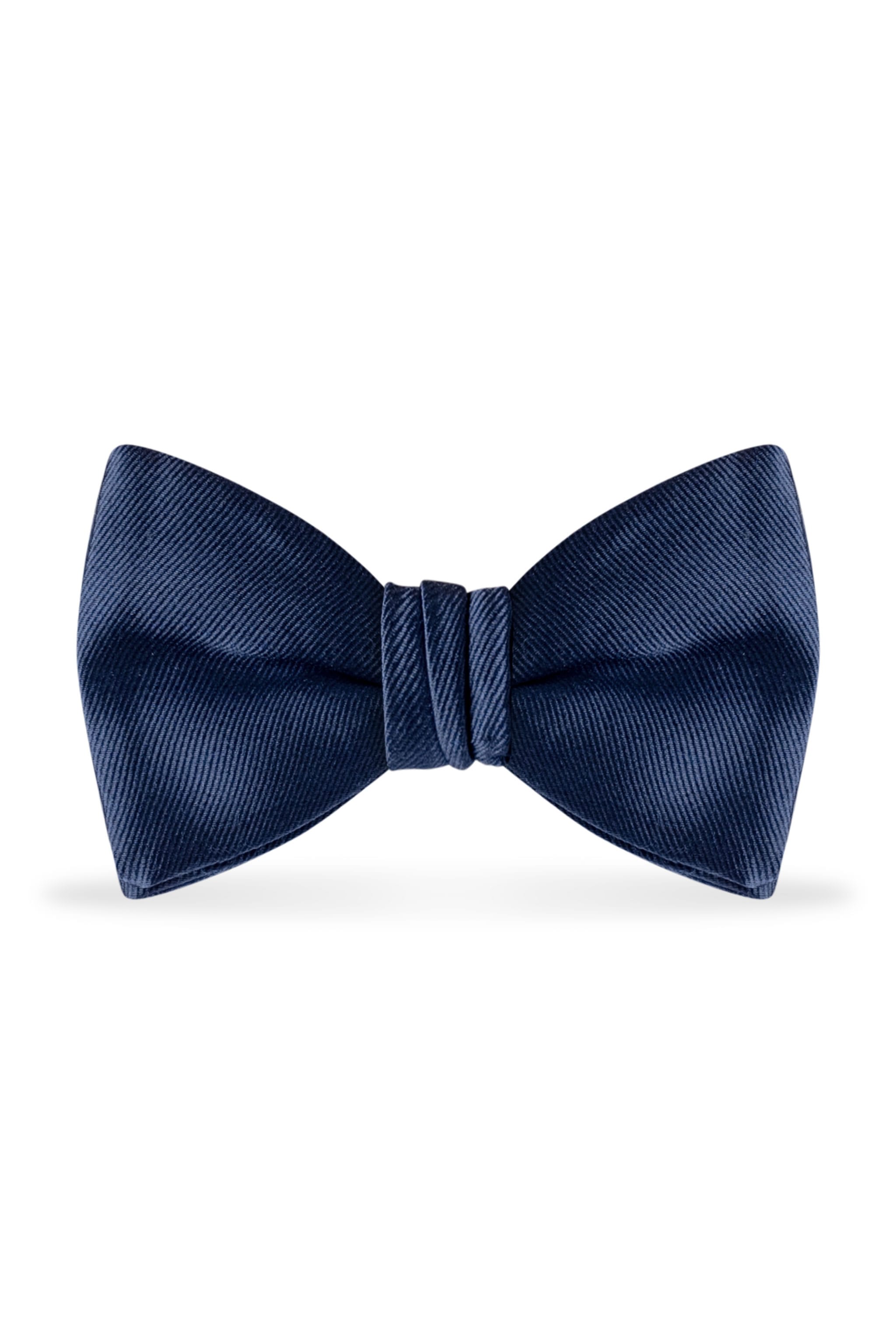 Solid Navy Bow Tie