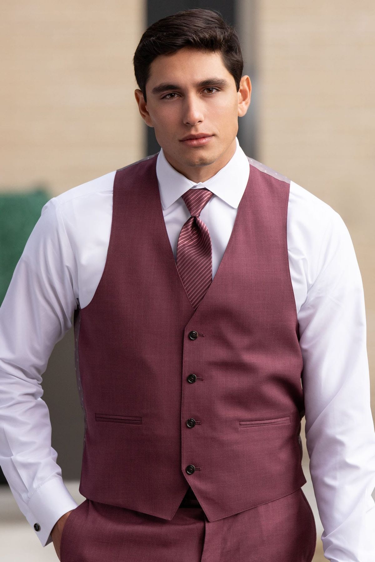 Brick Suit Separates Vest