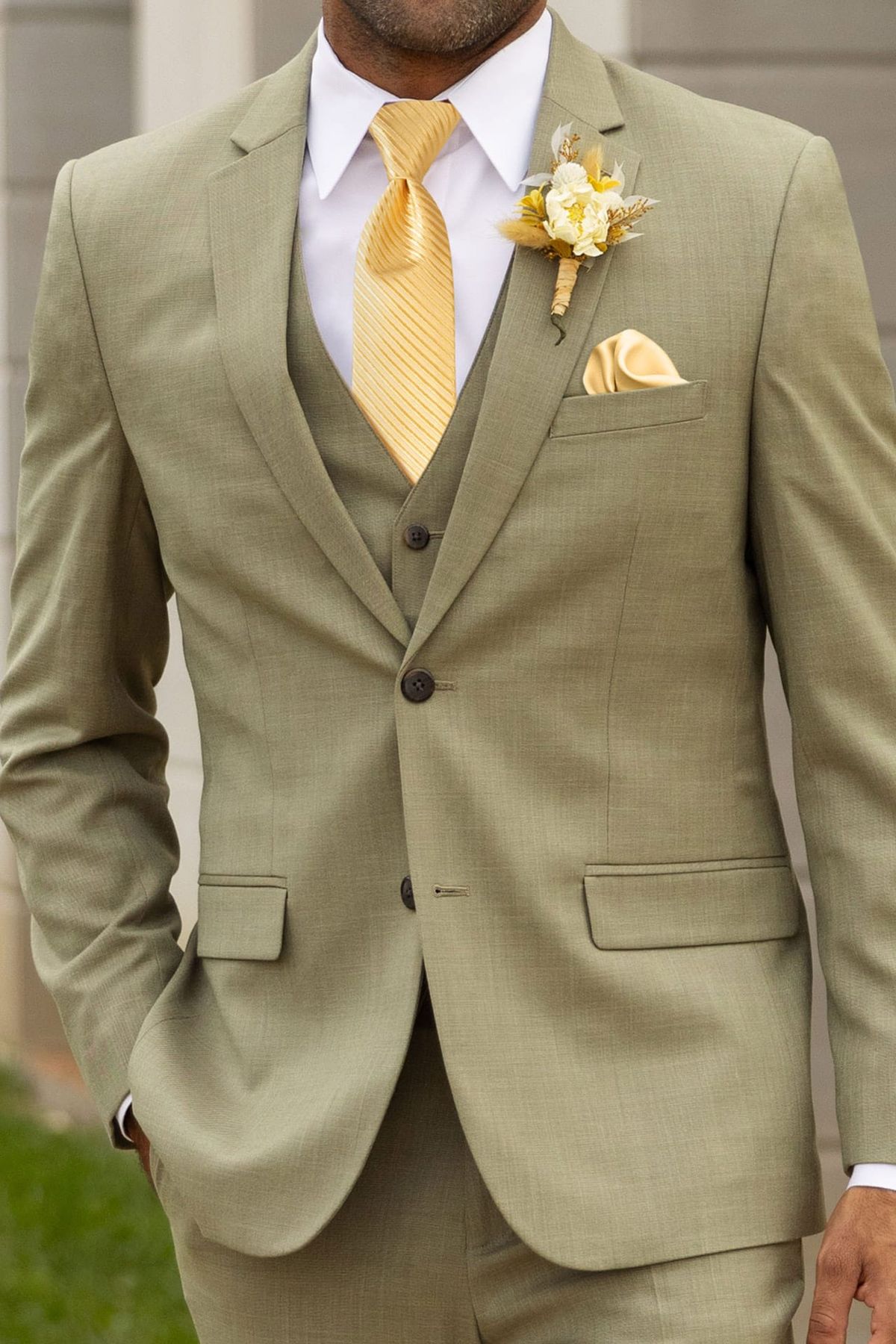 Sage Suit Separates Vest — photo 1