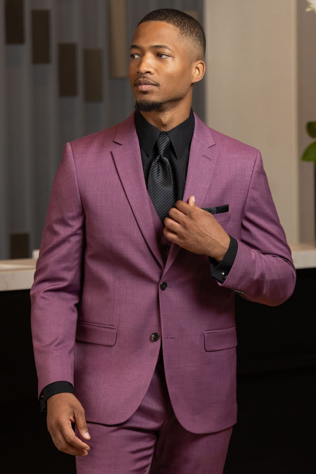 Violet Suit Separates Vest — photo 2