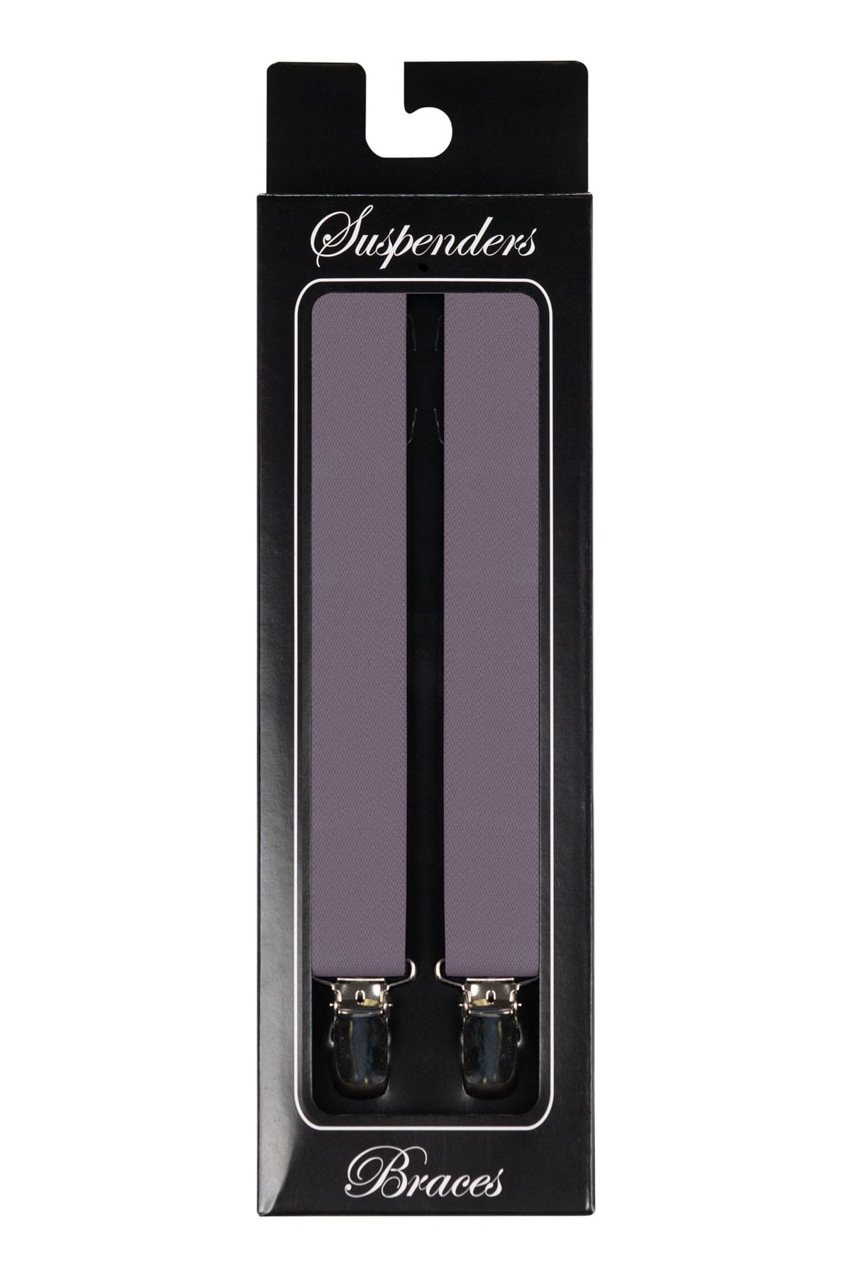 Men's Lavender Clip-on Suspenders — photo 1
