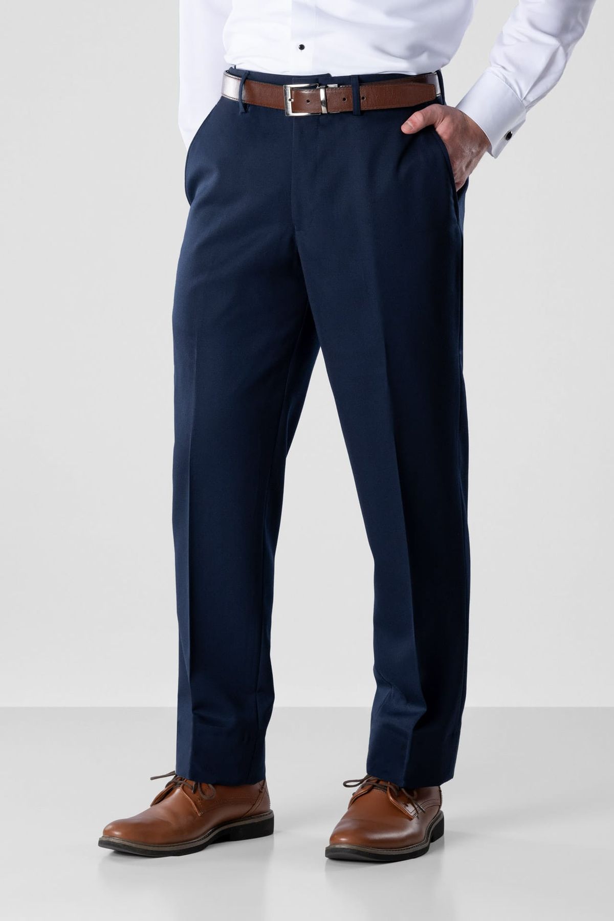 Navy Sterling Slim Fit Suit Pants