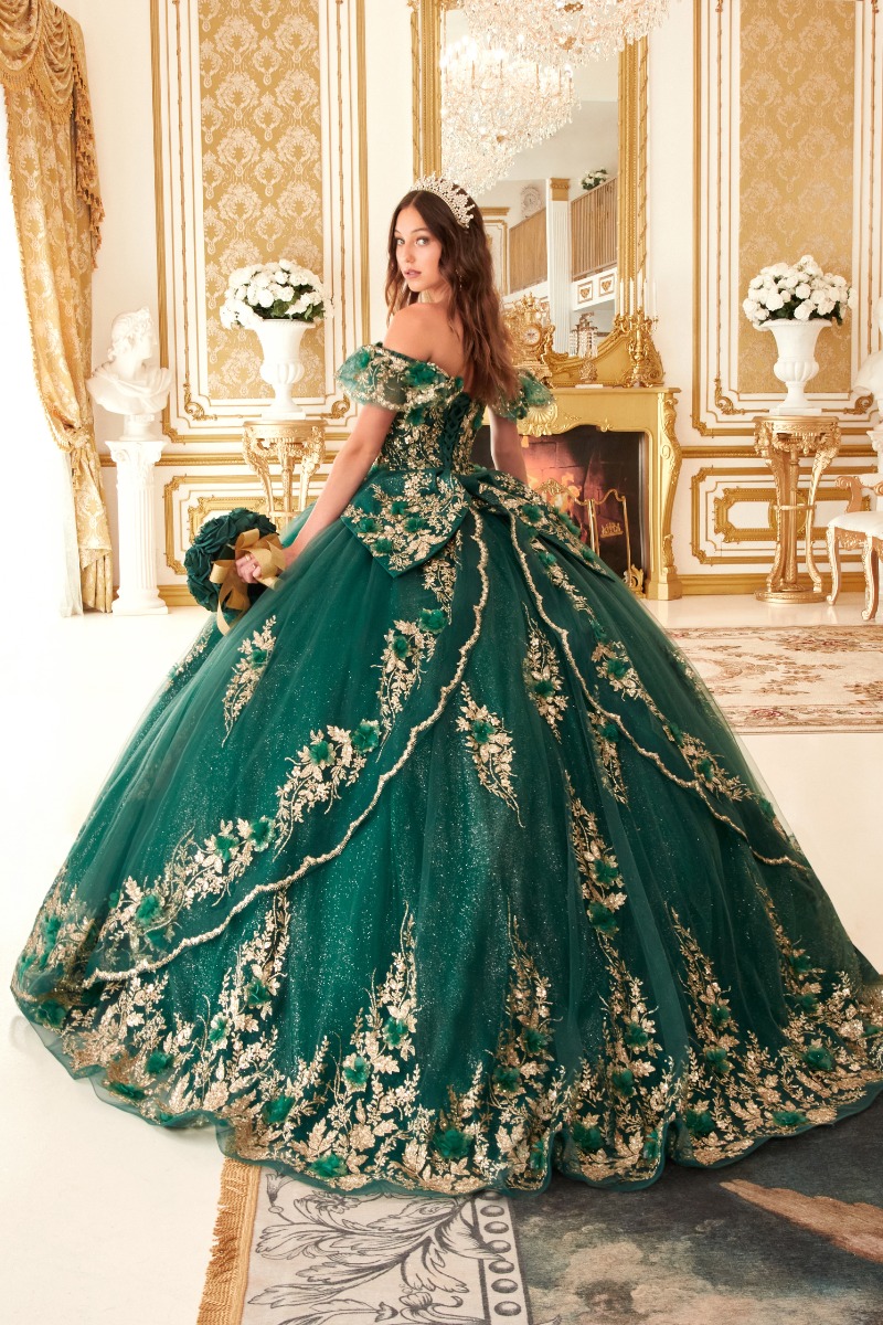 Ladivine 15701 Dress in Emerald