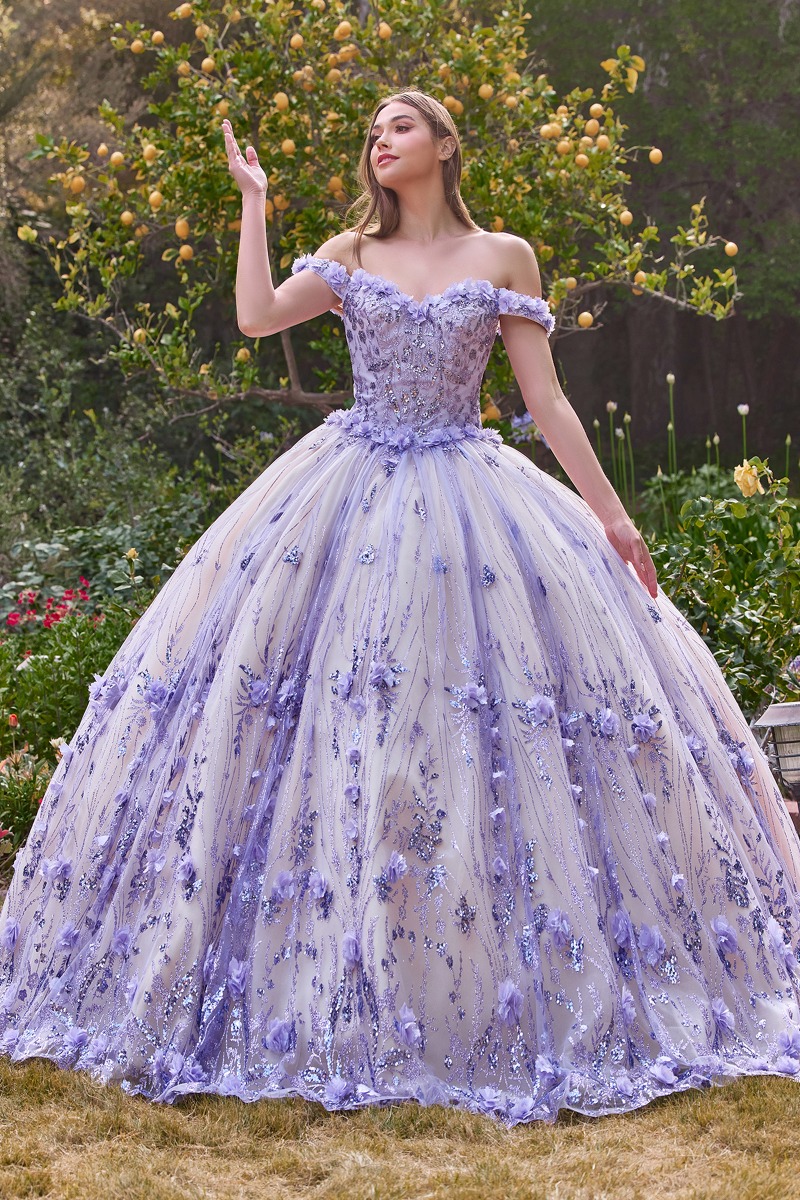 Ladivine 15704 Dress in Lilac