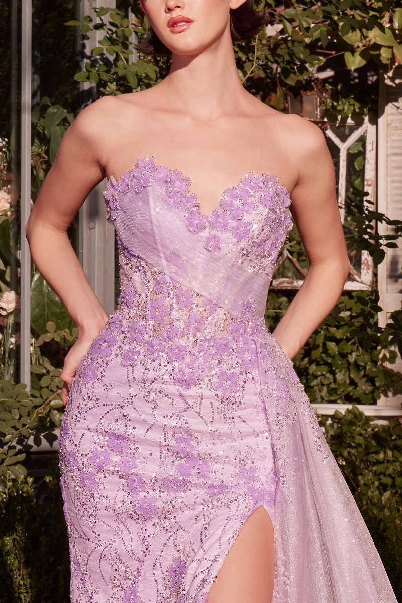 Andrea & Leo A1379 Dress in Lavender
