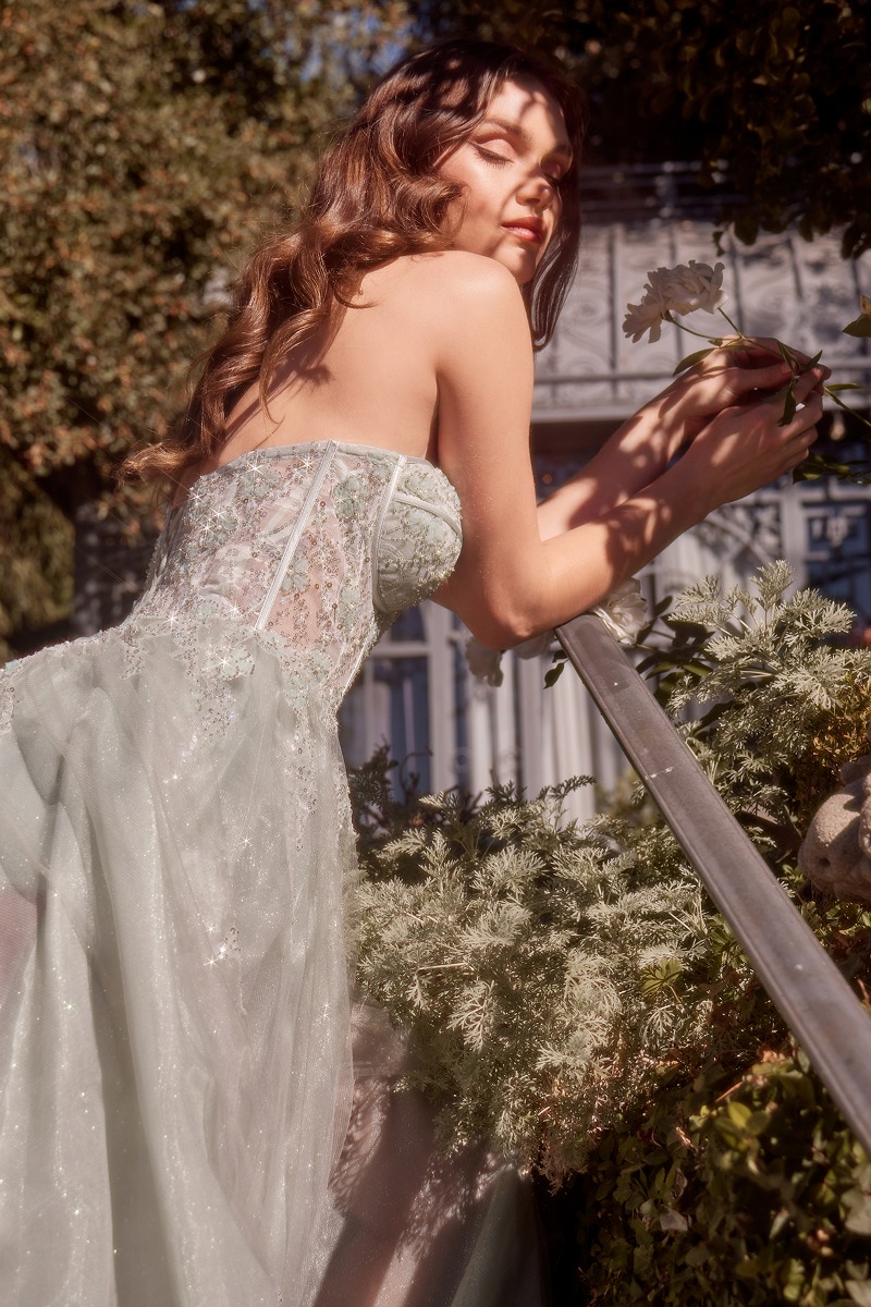 Andrea & Leo A1381 Dress in Sage