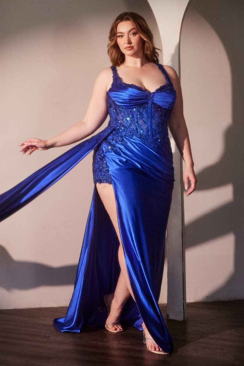 Ladivine KV1125C Dress in Royal