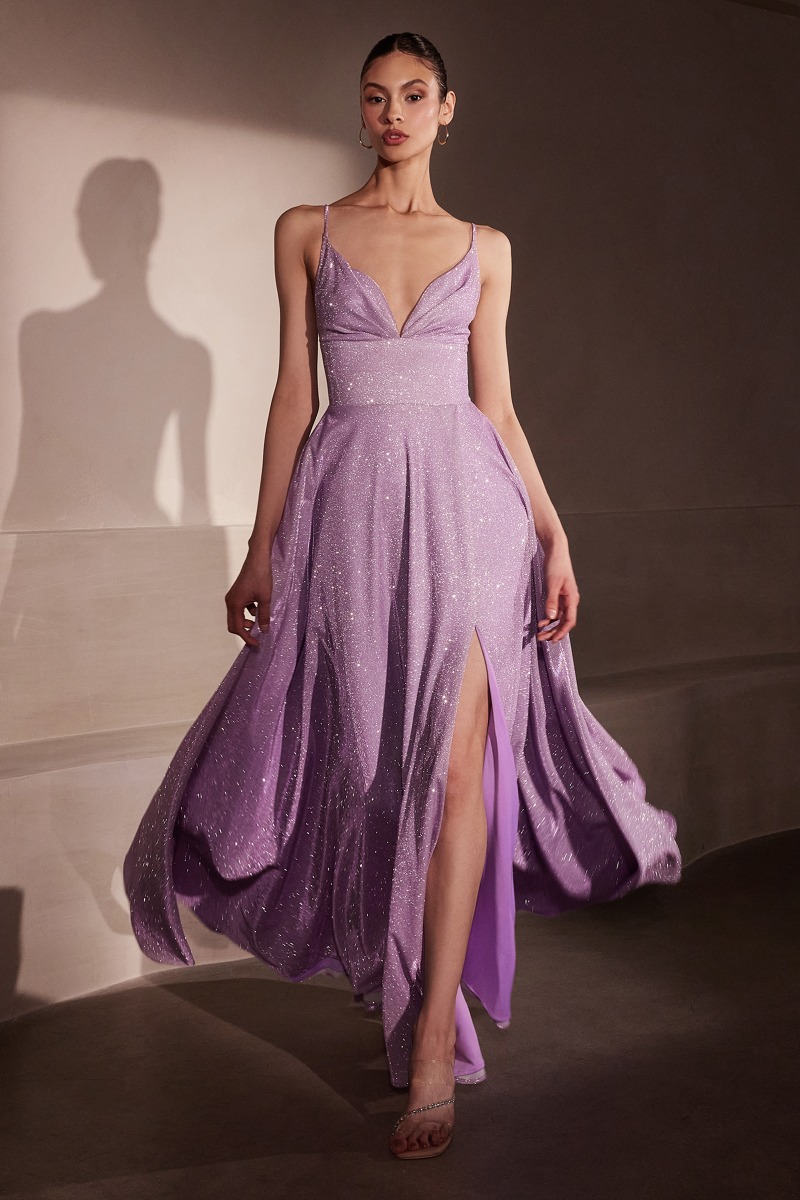 AMORIS T214 Dress in Lavender