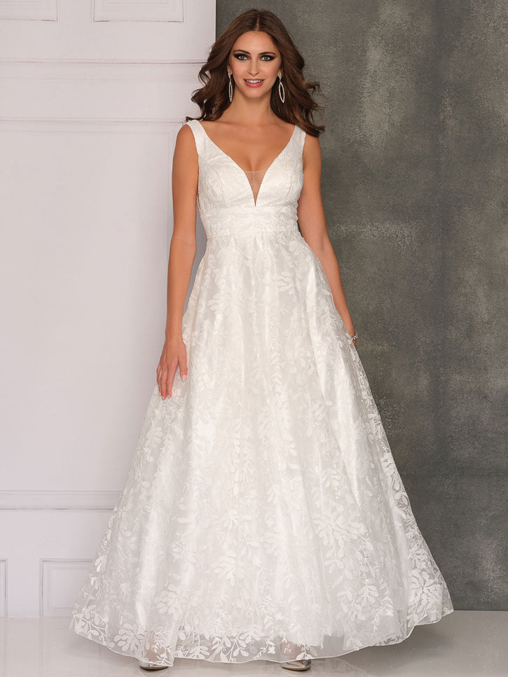 Dave & Johnny 10591 Wedding Gown — photo 3