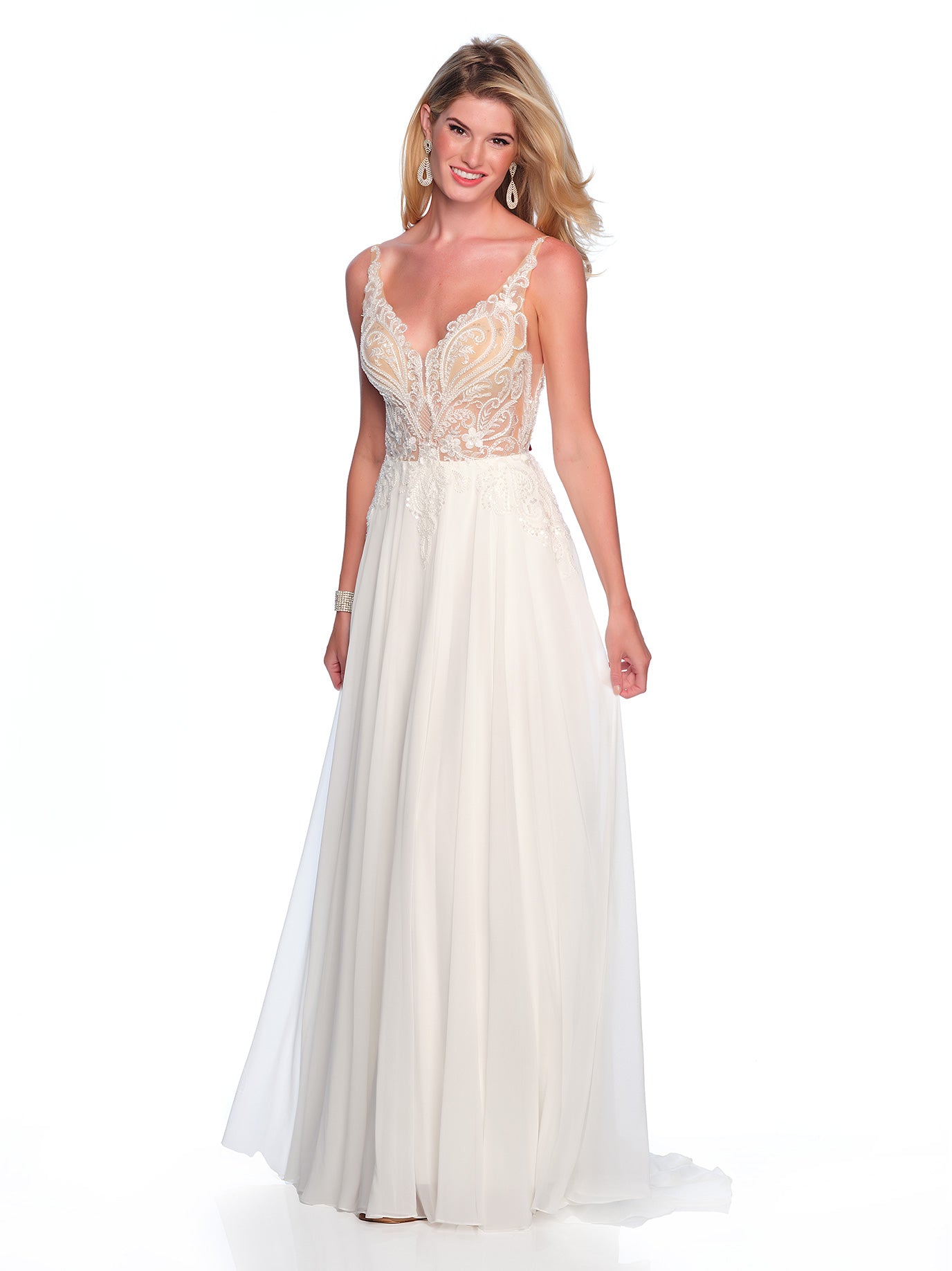 Dave &amp; Johnny 12293 Wedding Gown