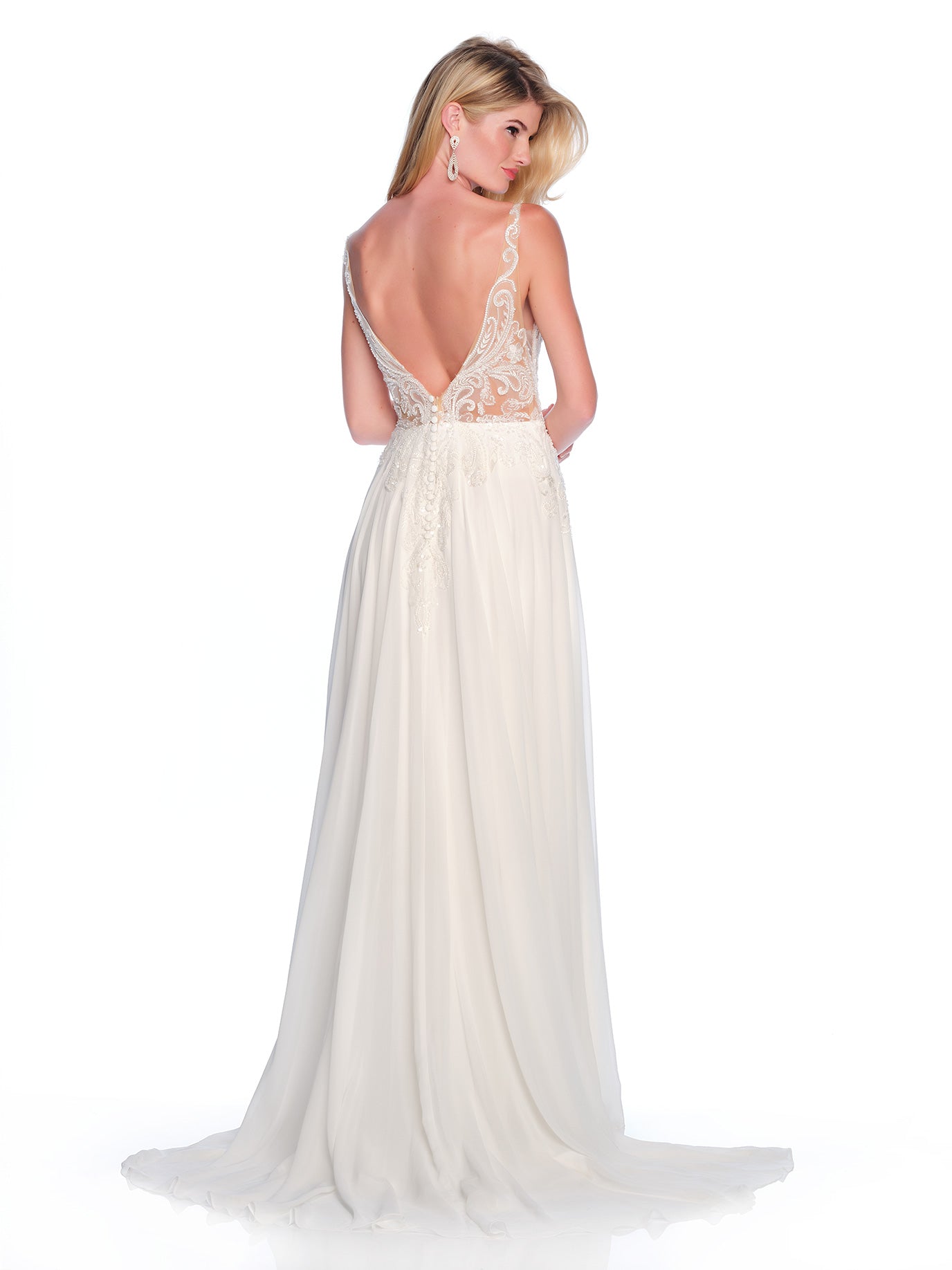 Dave & Johnny 12293 Wedding Gown — photo 2