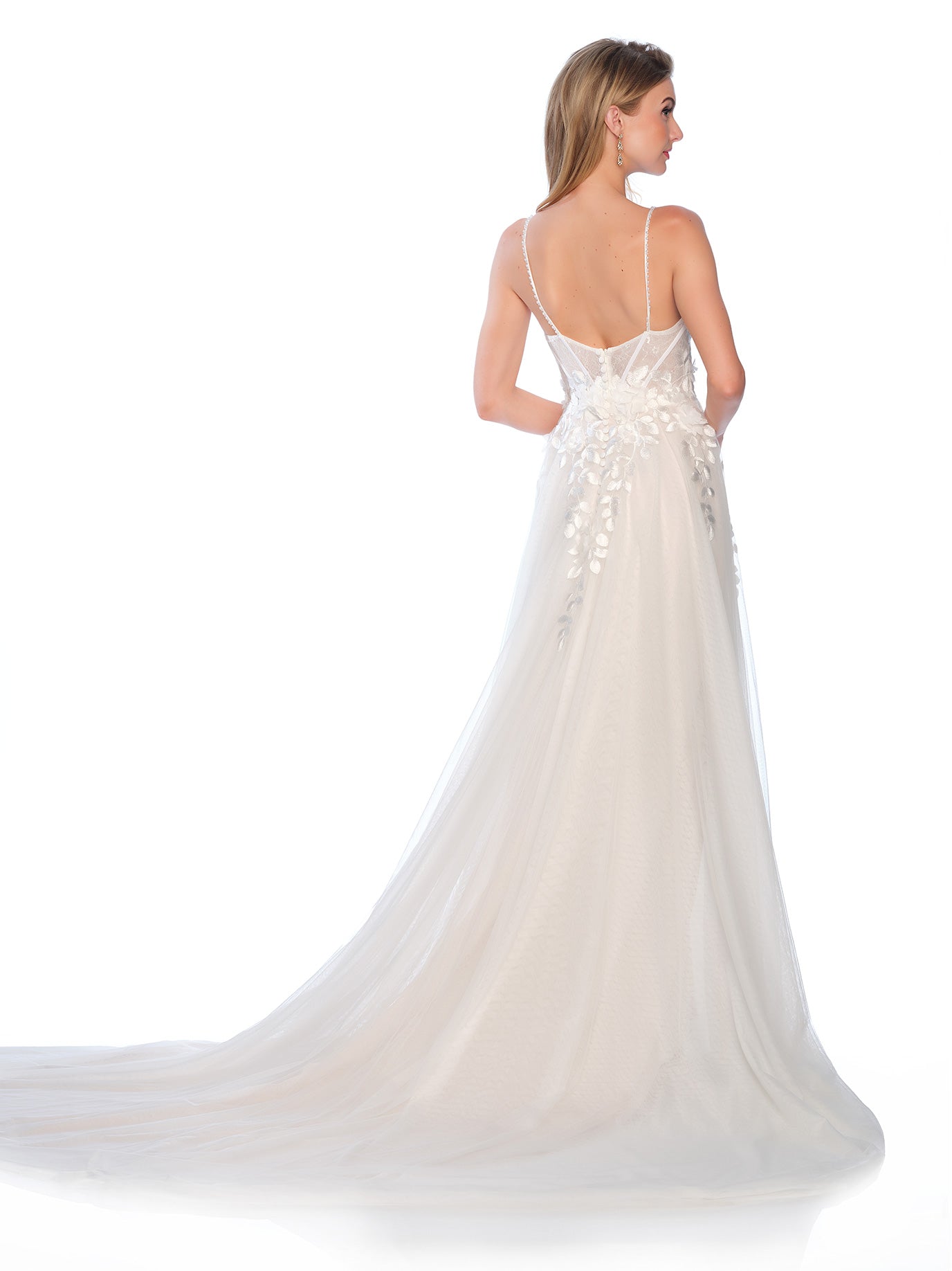 Dave & Johnny 12296 Wedding Gown — photo 2