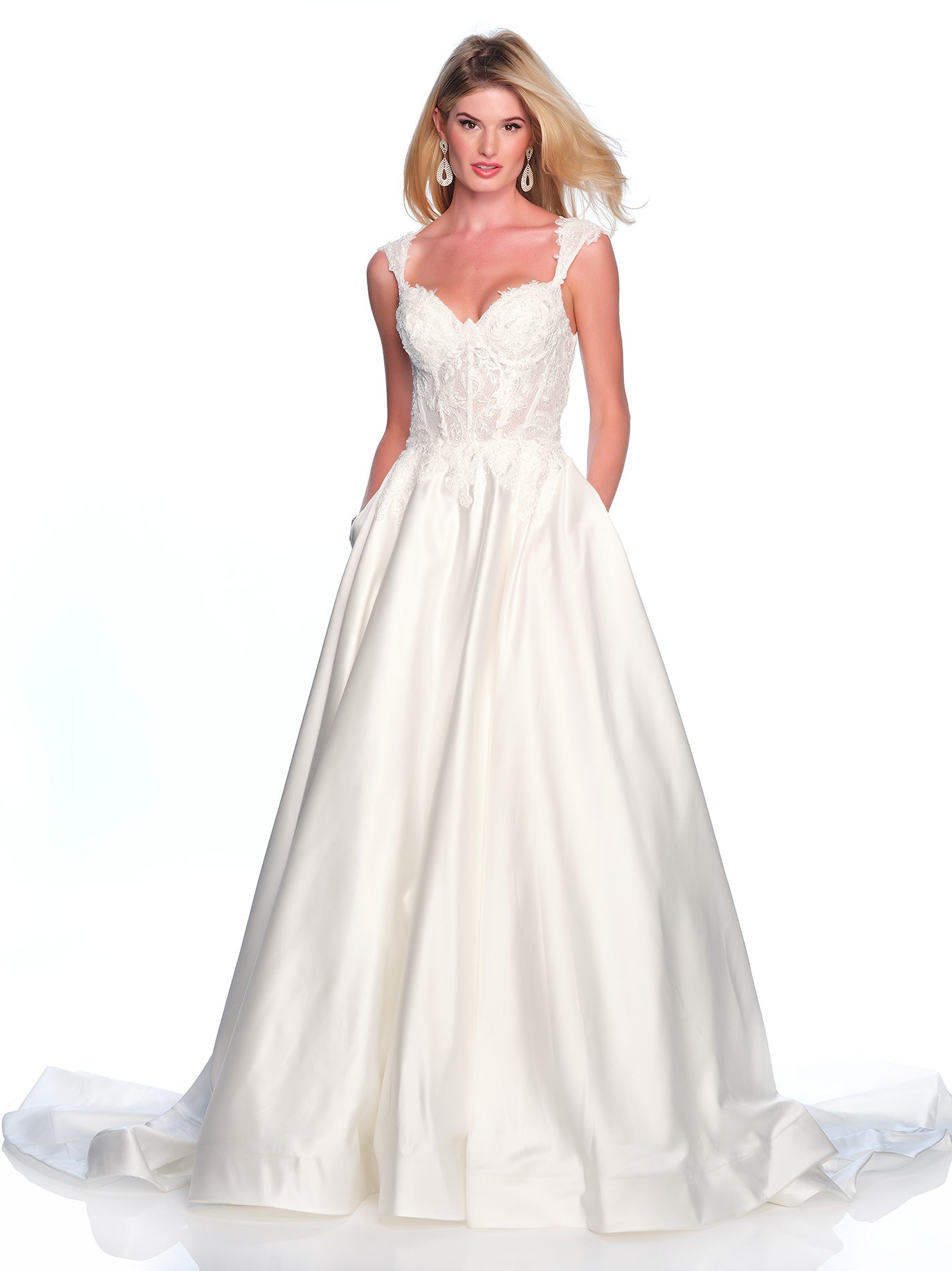 Dave &amp; Johnny 12304 Wedding Gown