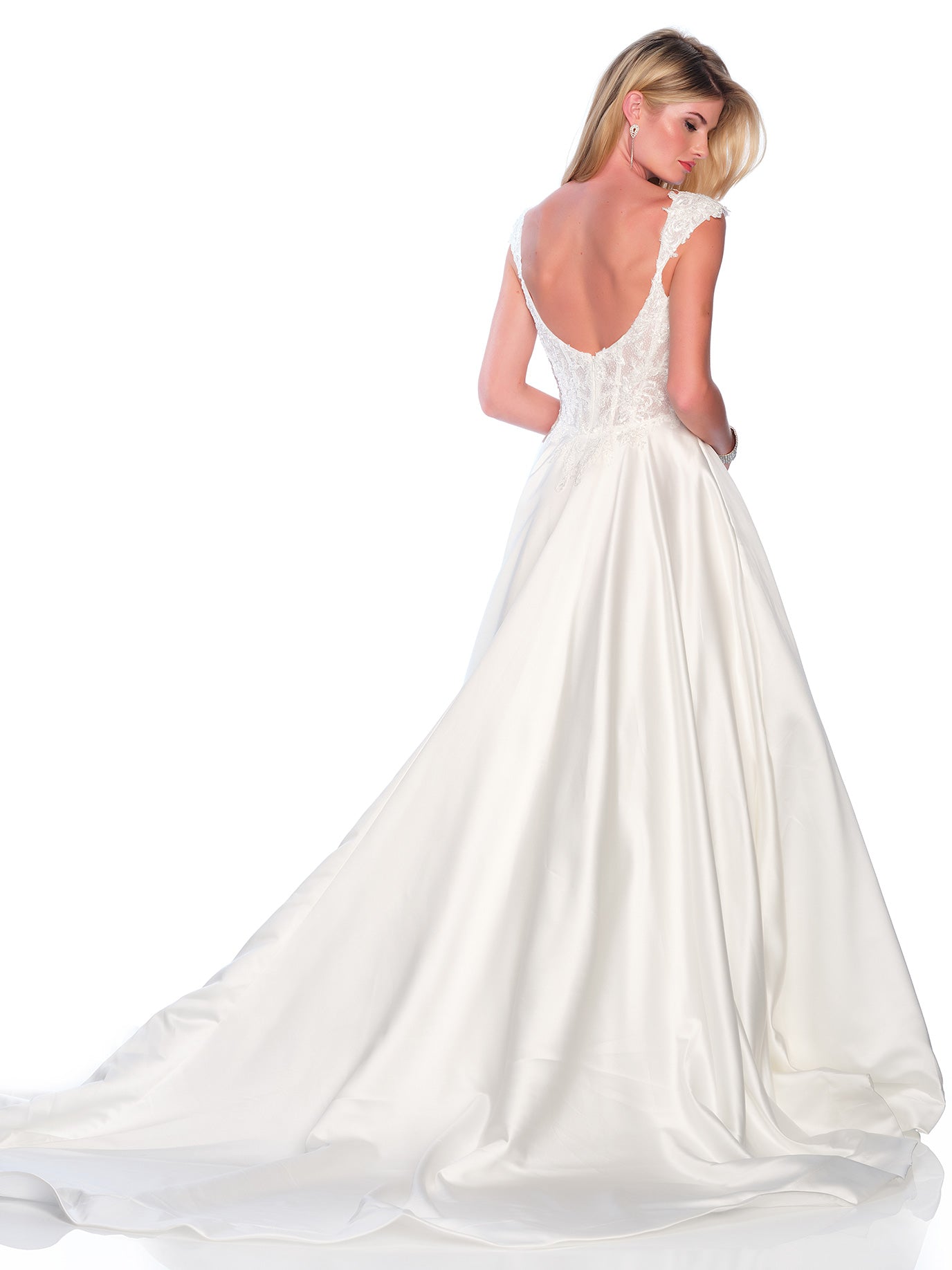 Dave & Johnny 12304 Wedding Gown — photo 2