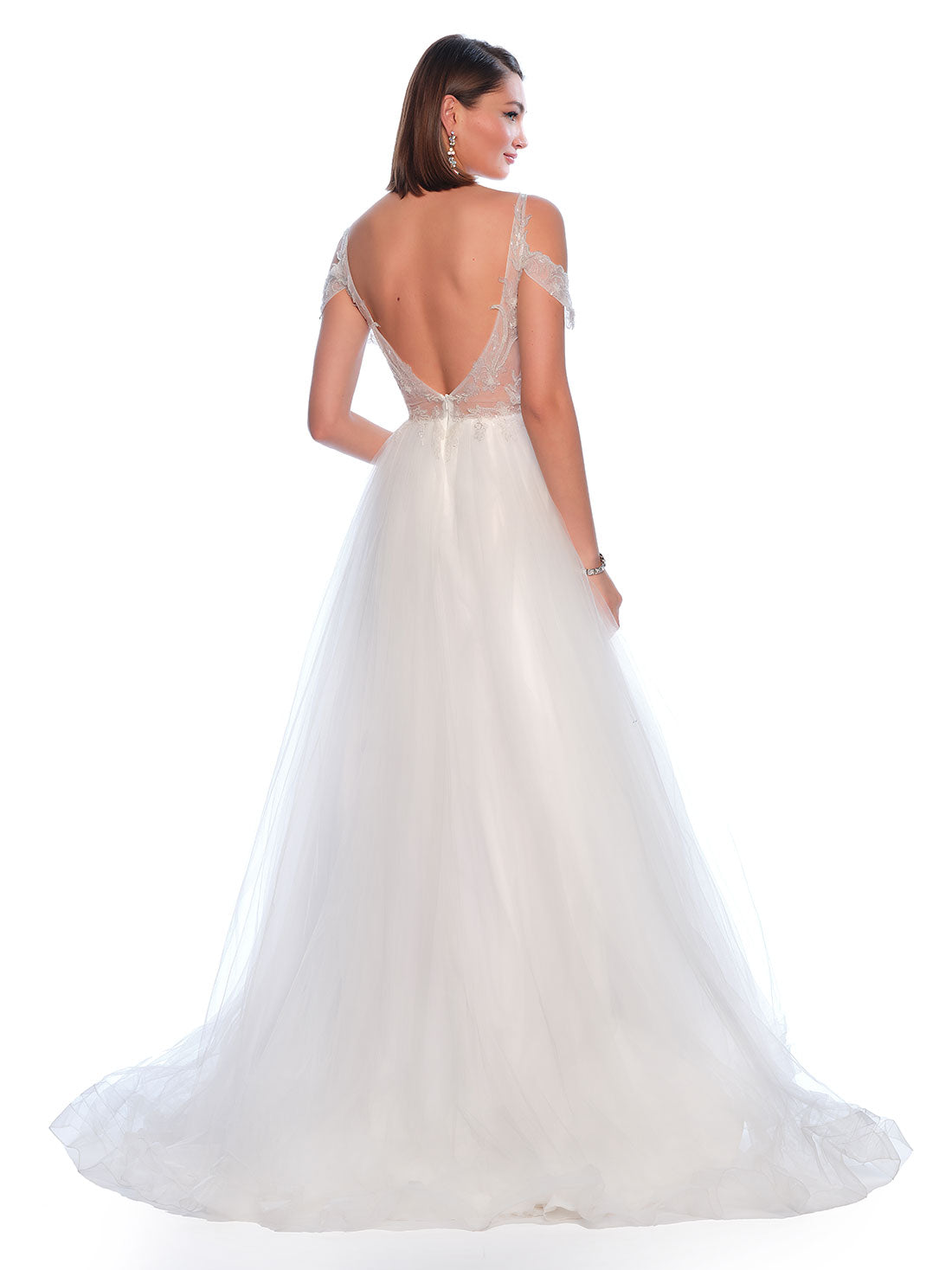 Dave & Johnny 10488 Wedding Gown — photo 2
